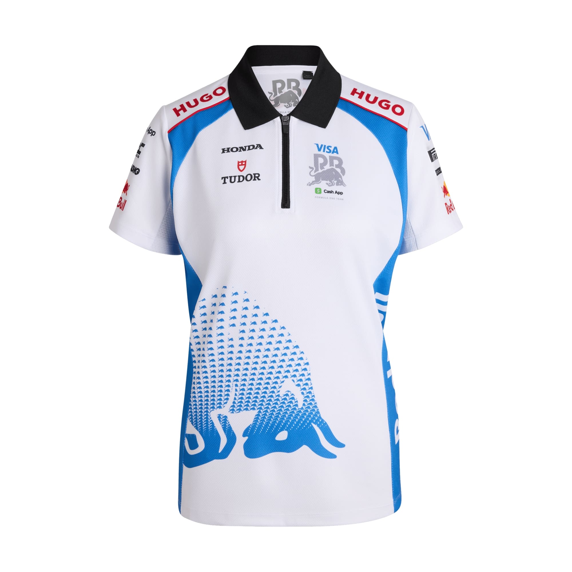 Visa Cash App RB F1 Team 2025 Polo Womens - White