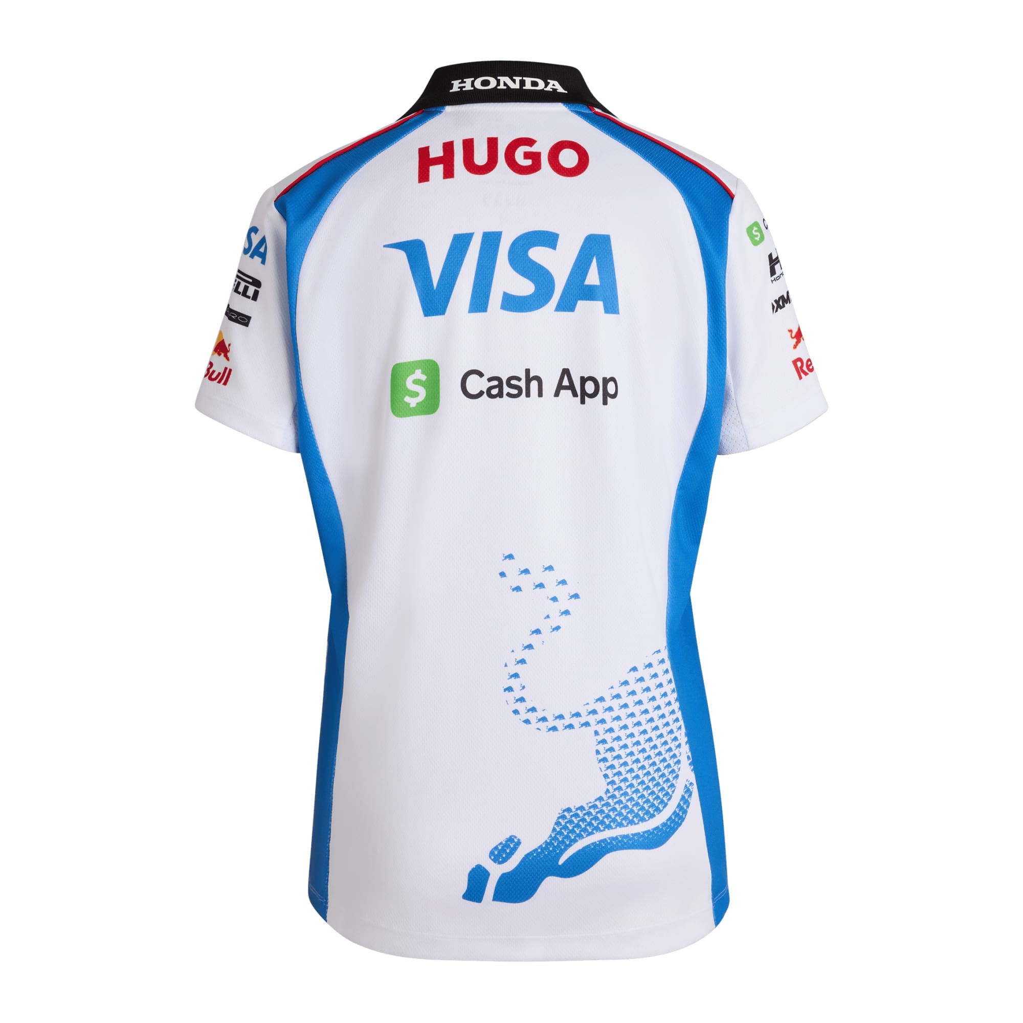 Visa Cash App RB F1 Team 2025 Polo Womens - White