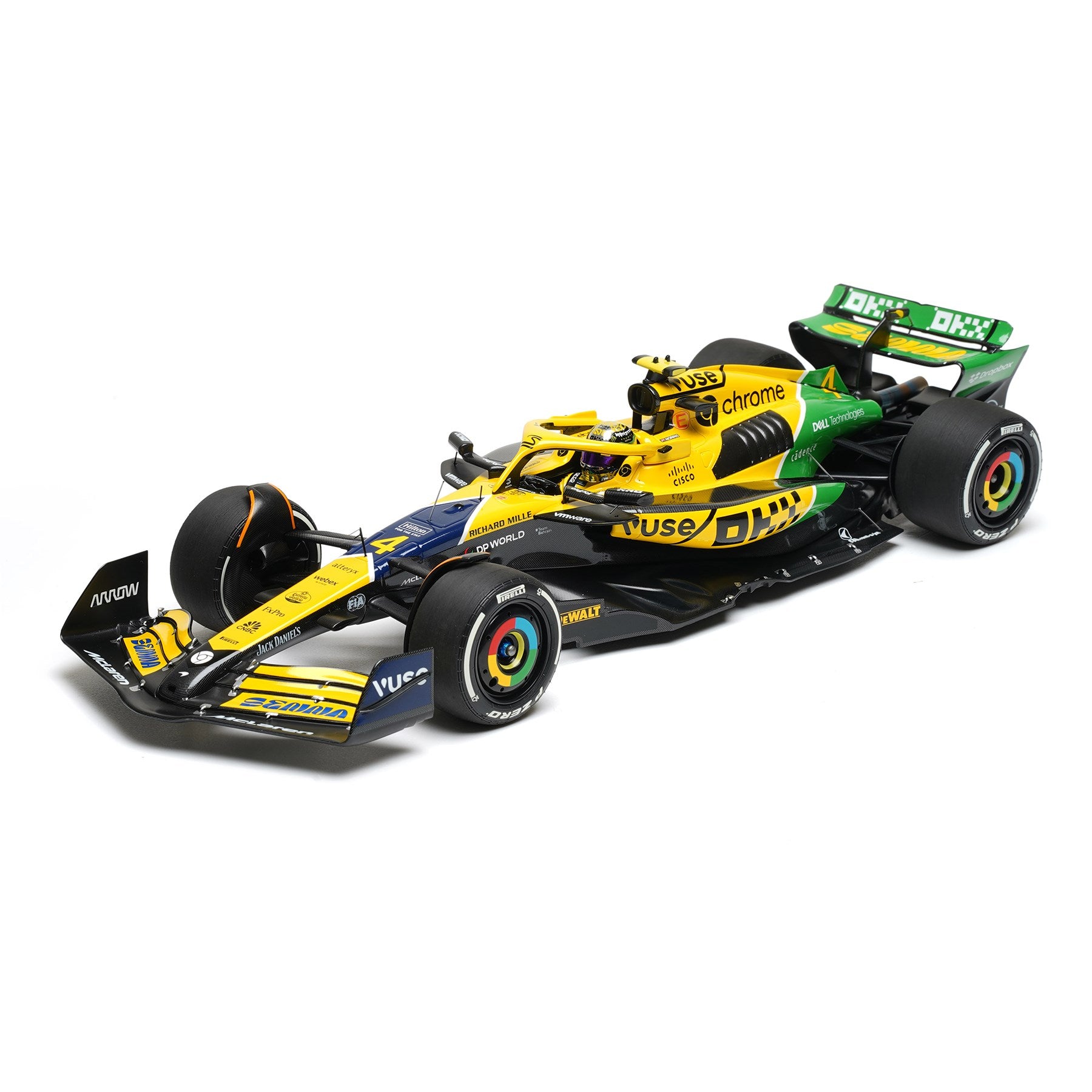 MiniChamps McLaren F1 Team MCL38 Lando Norris 2024 Monaco GP 1:43