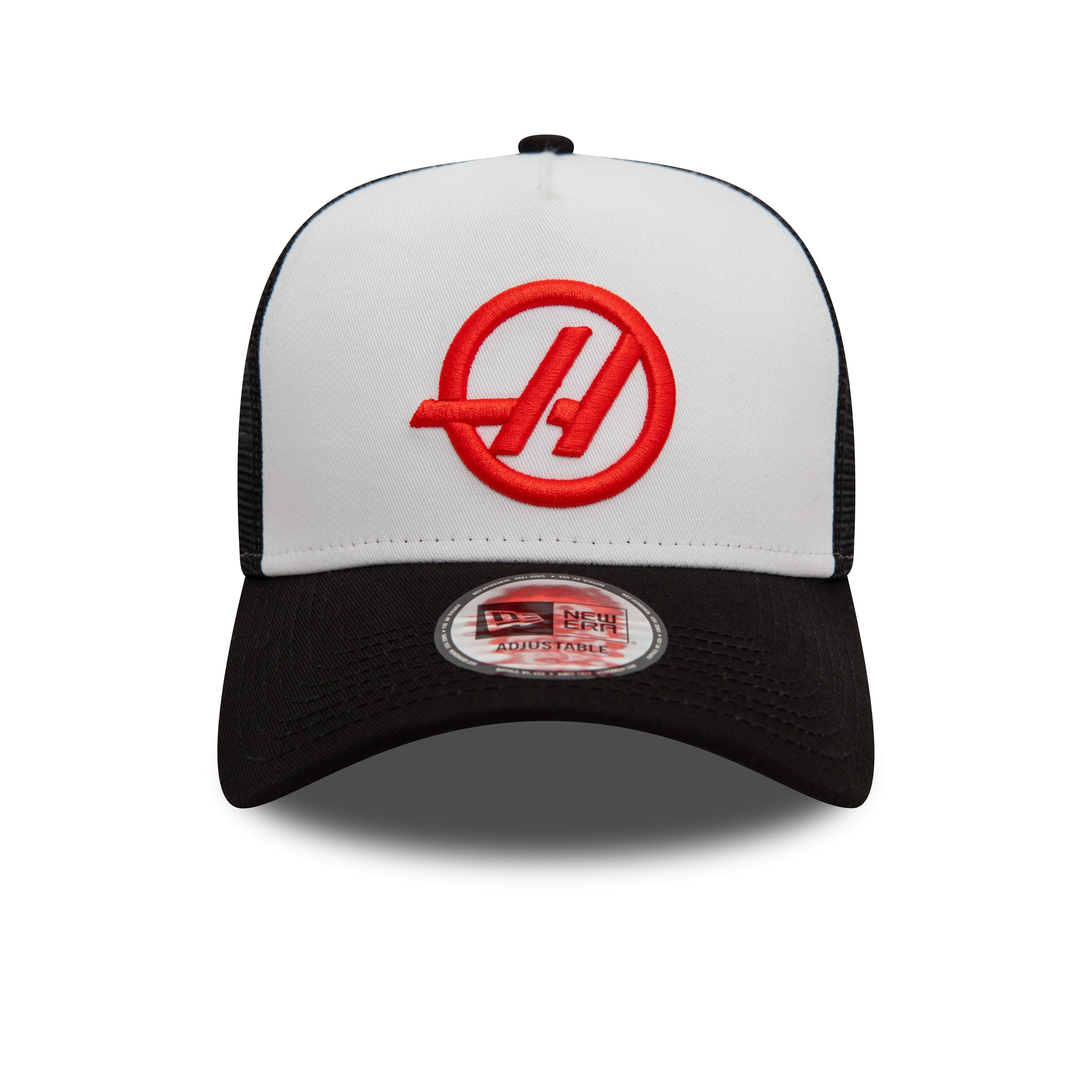 Haas F1 Trucker Cap Adults - Black/White