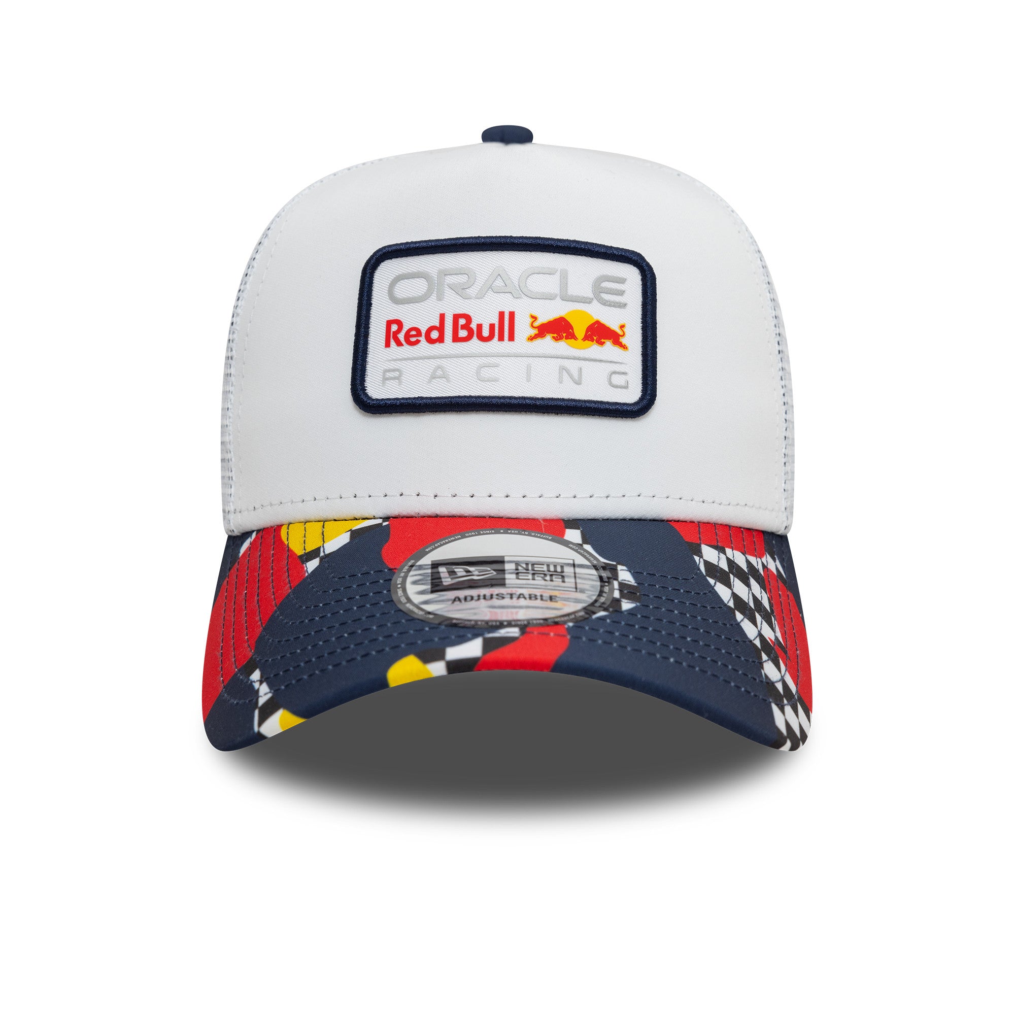 Red Bull Racing F1 Abstract Trucker Cap Adults - White