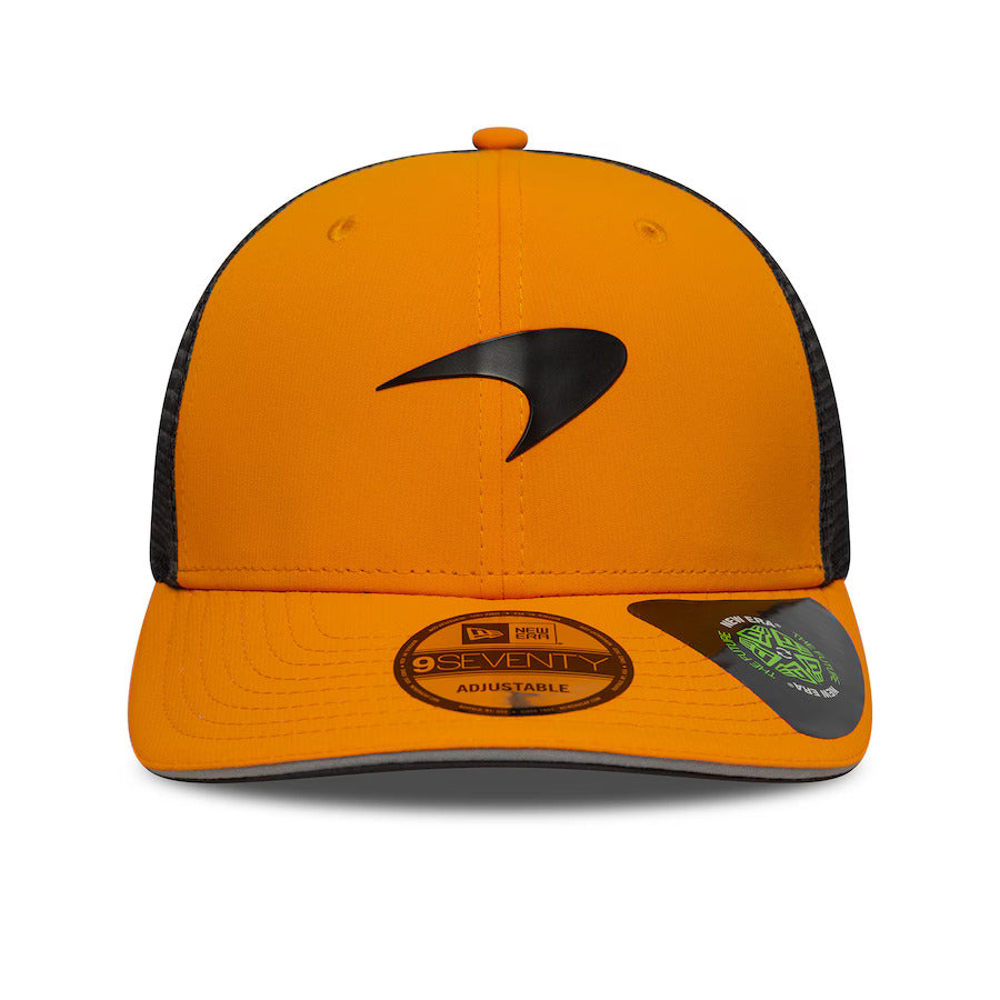 McLaren Racing F1 Team 2025 9Seventy Cap Stretch Snap Adults - Papaya