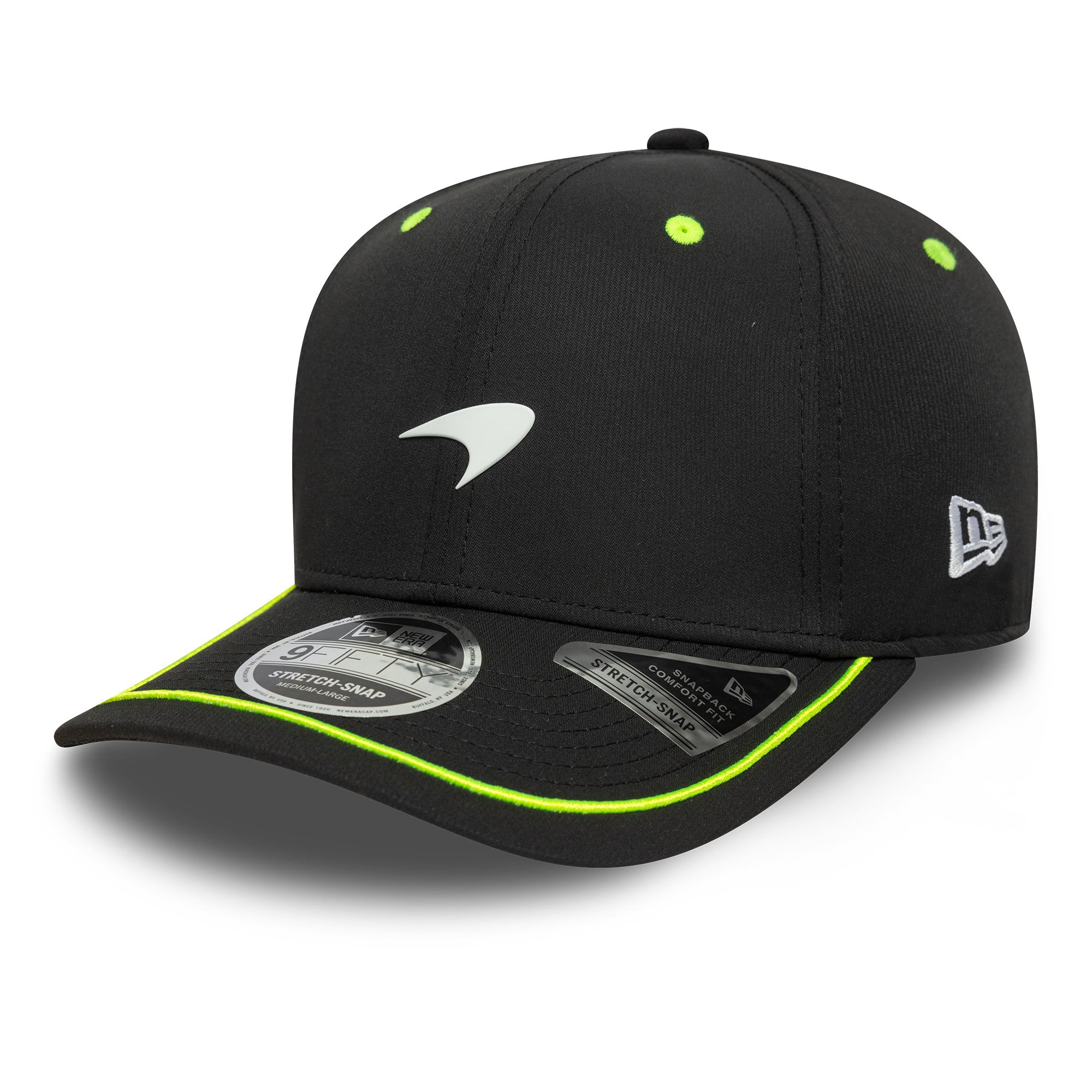 McLaren Racing F1 Pop 9Fifty Cap Stretch Snap Adults - Black