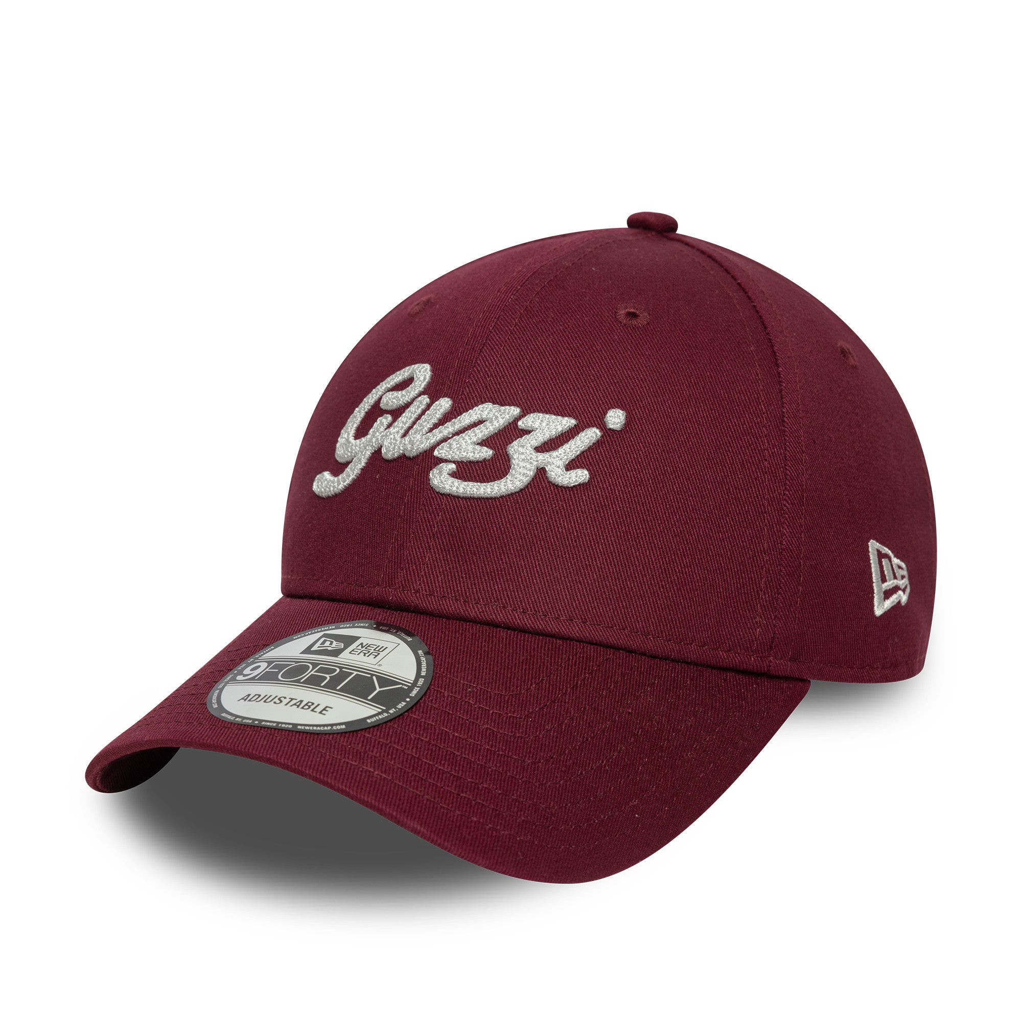 Moto Guzzi Seasonal 9Forty Cap Adults Royal Maroon TheRaceWorks