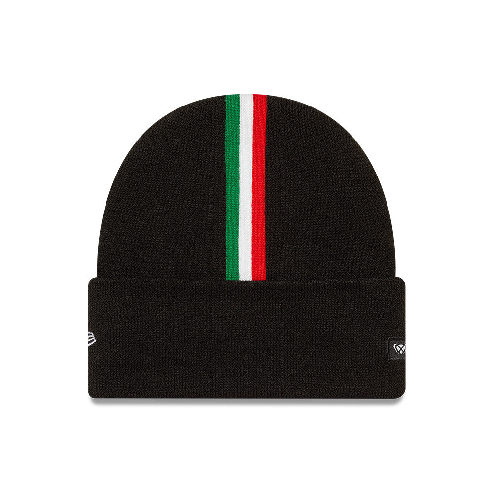 Aprilia Team 2025 Wide Cuff Beanie Adults - Black