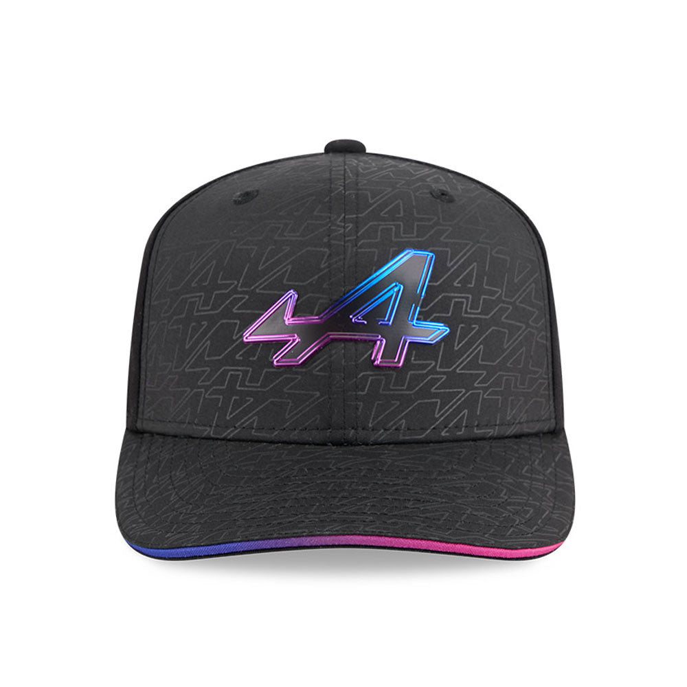 Alpine F1 Team 2025 Vegas 9Seventy Cap Stretch Snap Adults - Black