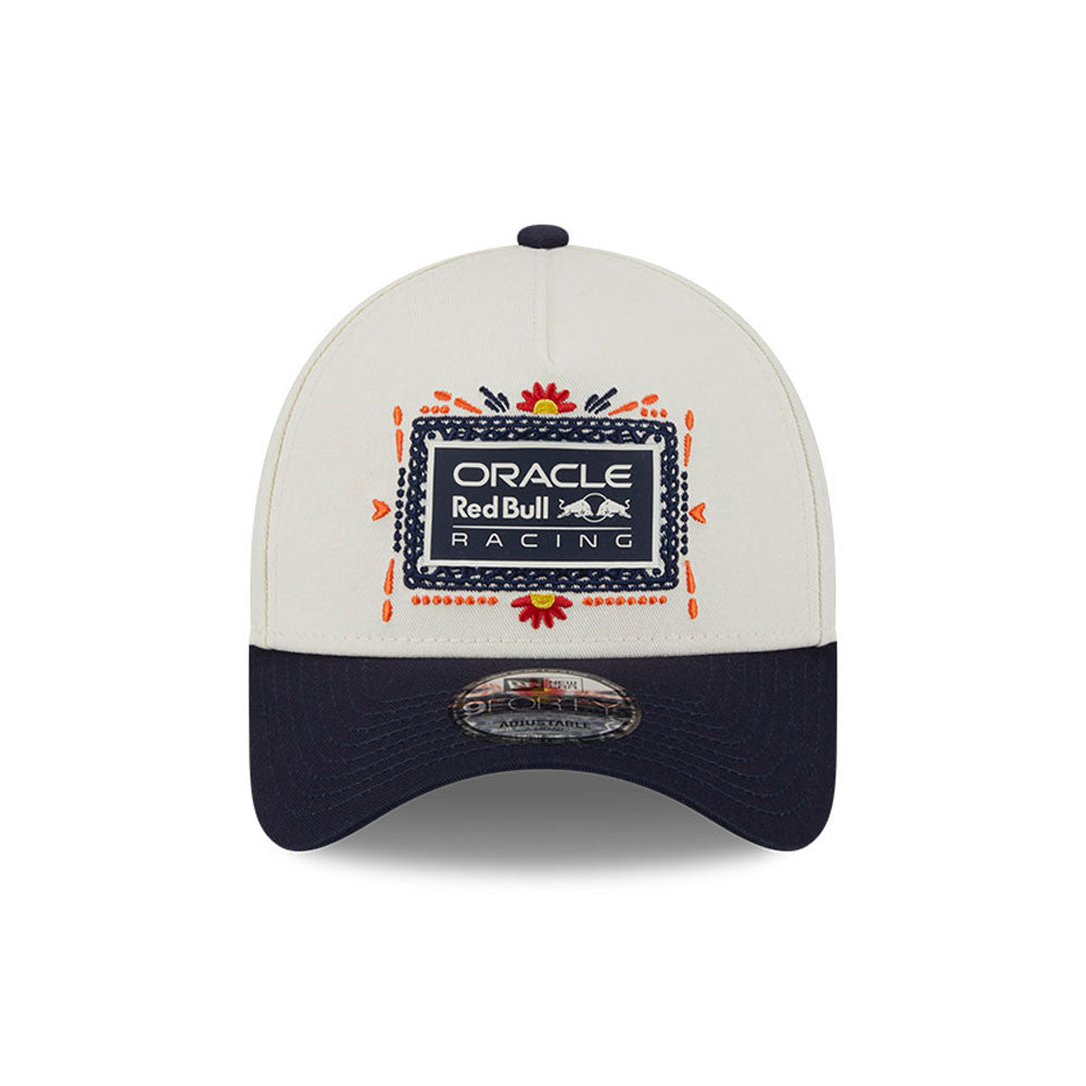 Red Bull Racing F1 Team 2025 Mexico 9Forty Cap Adults - Chrome White