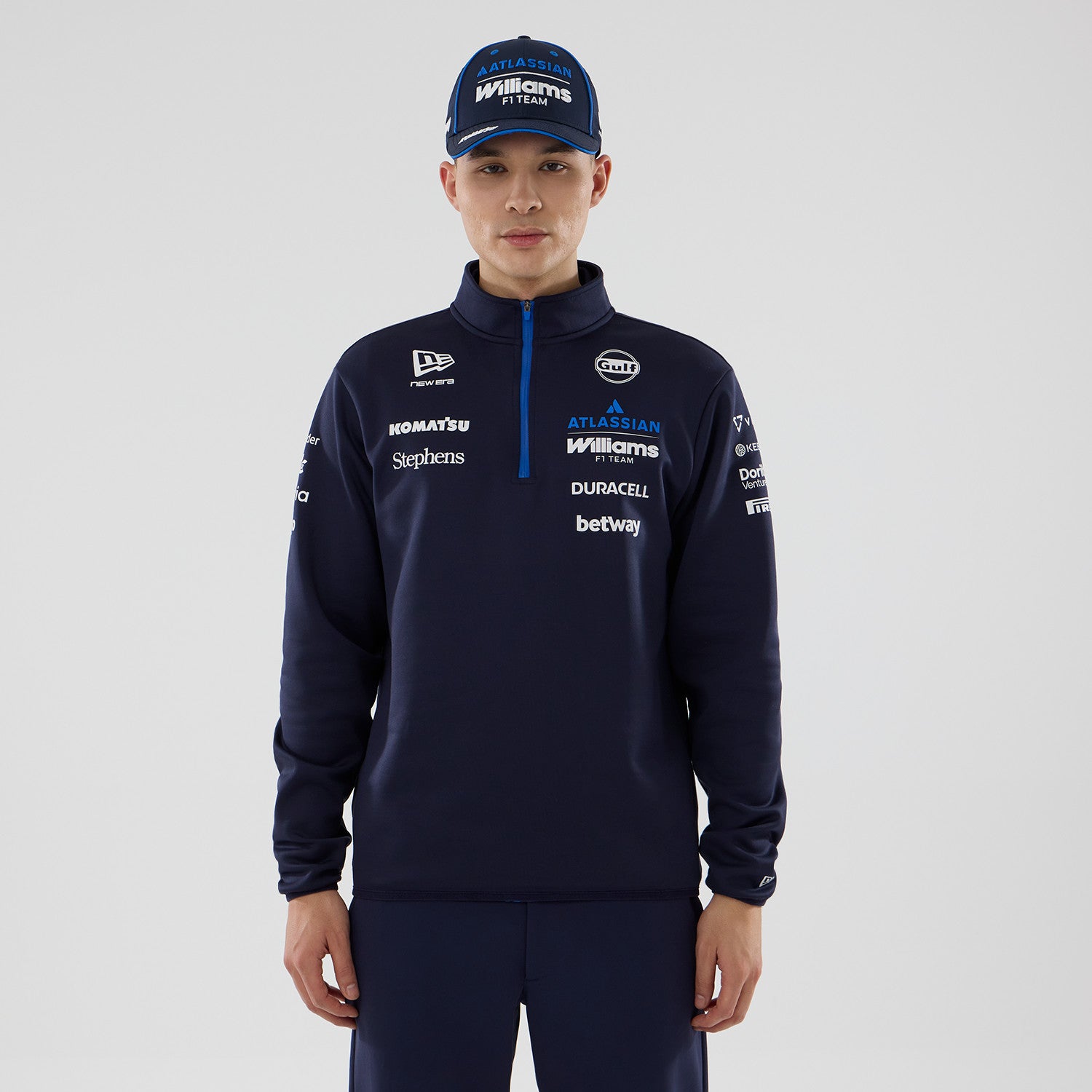 Williams F1 Team 2026 Mid Layer Mens - Night Shift Navy | TheRaceWorks
