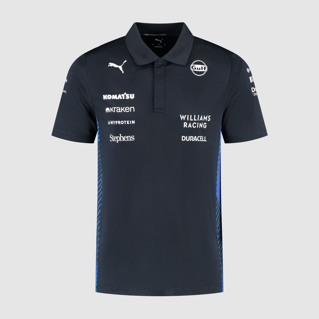 Williams Racing F1 Team 2025 Polo Mens - Navy