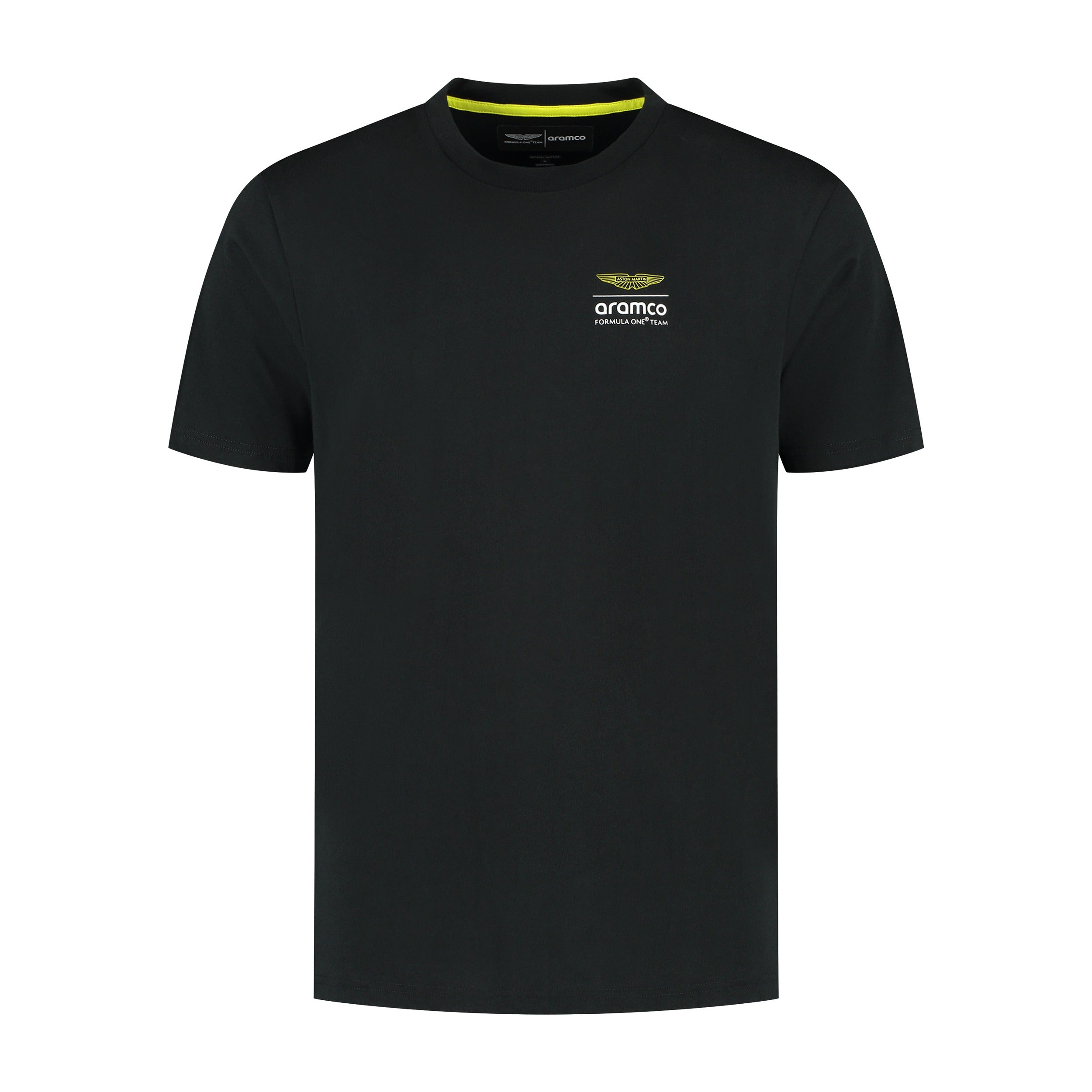Aston Martin F1 Wireframe Graphic Tee Mens - Black