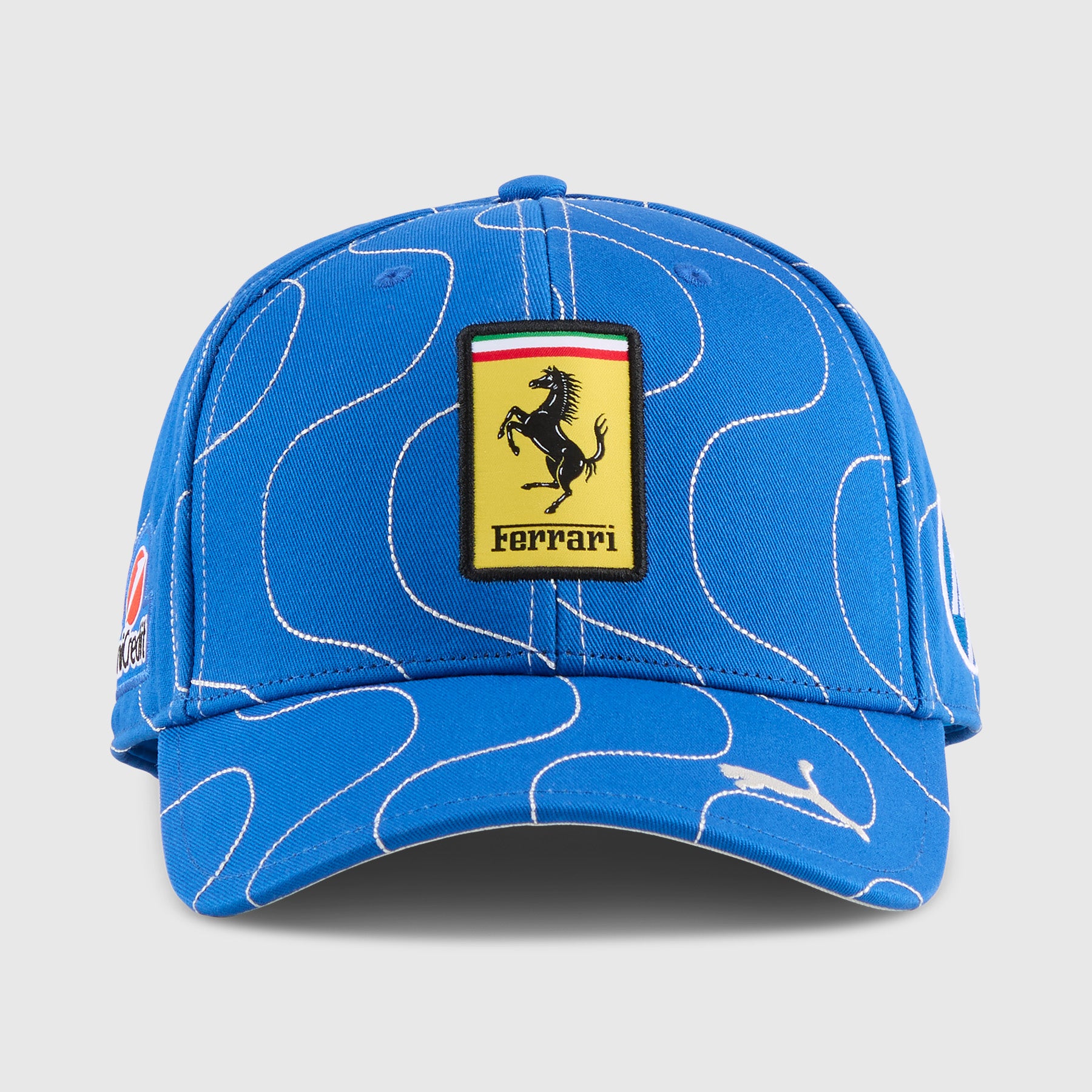 Scuderia Ferrari F1 Team 2025 Special Edition Monza Baseball Cap Unisex - Blue