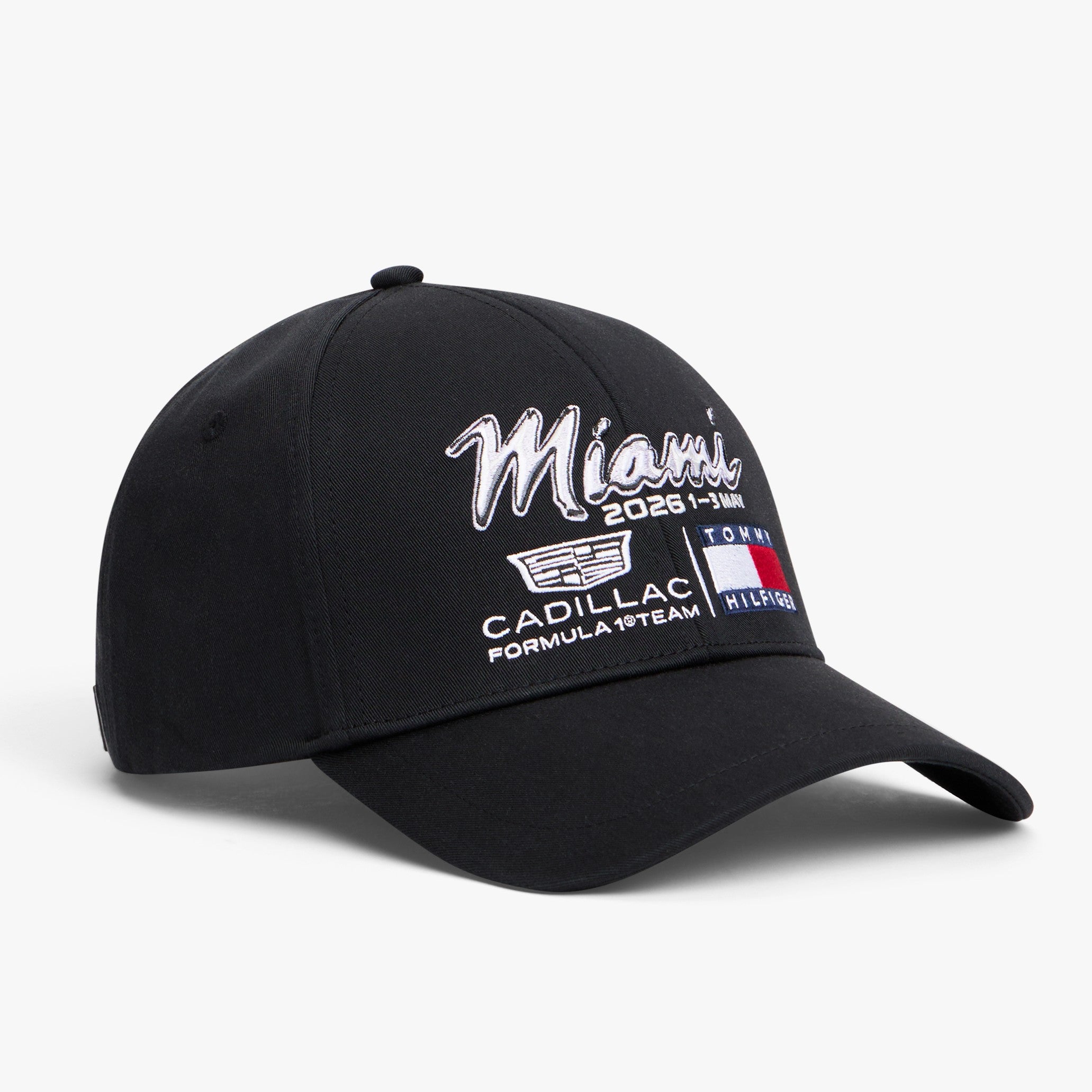 Cadillac F1 X Tommy Hilfiger Miami Cap Adults - Black | TheRaceWorks