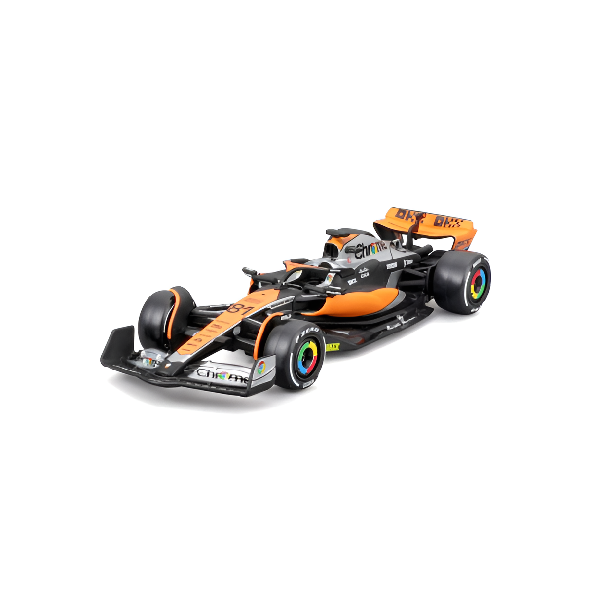 Bburago McLaren Racing F1 MCL60 Oscar 81 British GP Model Car