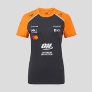 McLaren Racing F1 Official Team 2025 Set Up T-Shirt Womens - Anthracite