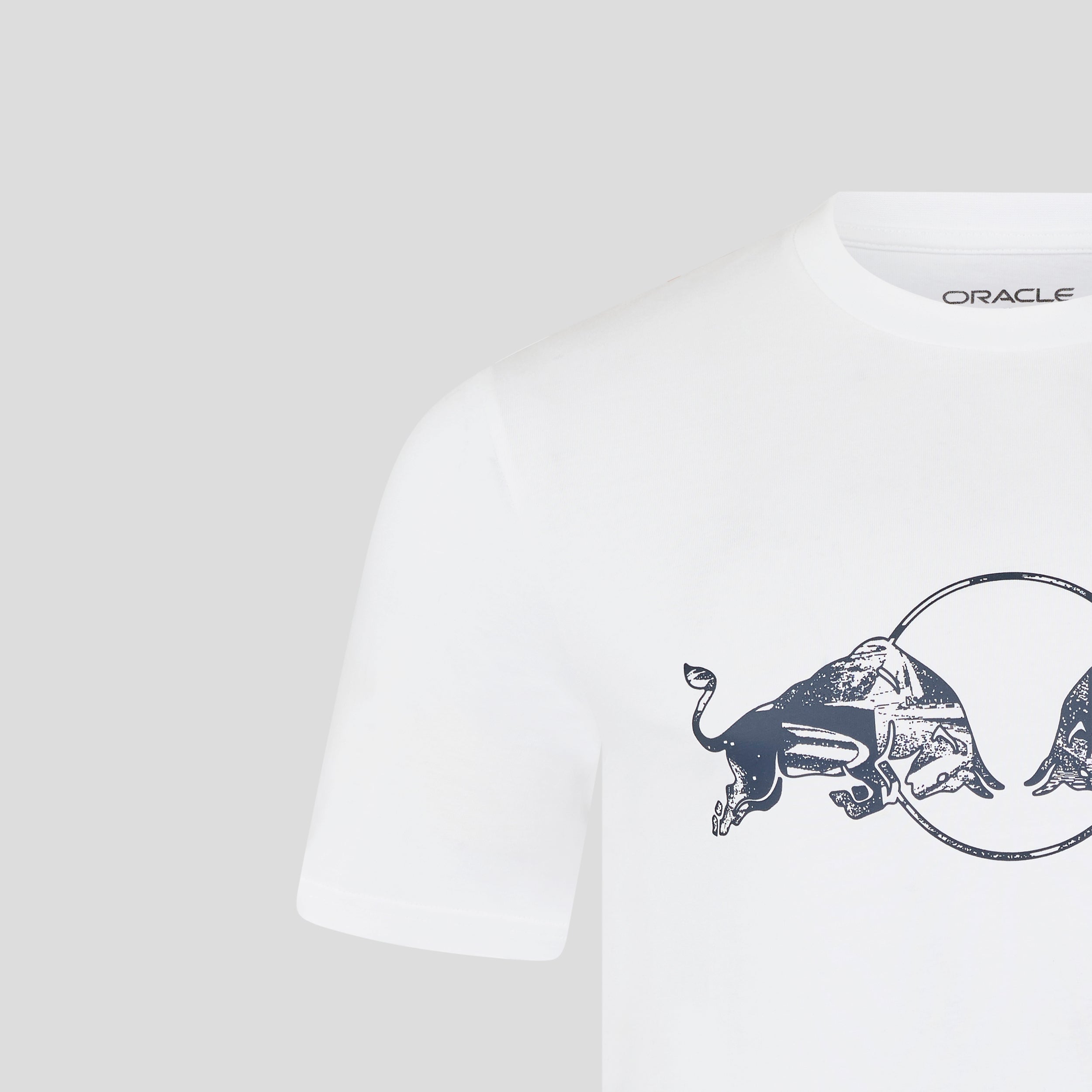 Red Bull Racing F1 Graphic Bull T-Shirt Unisex - Brilliant White