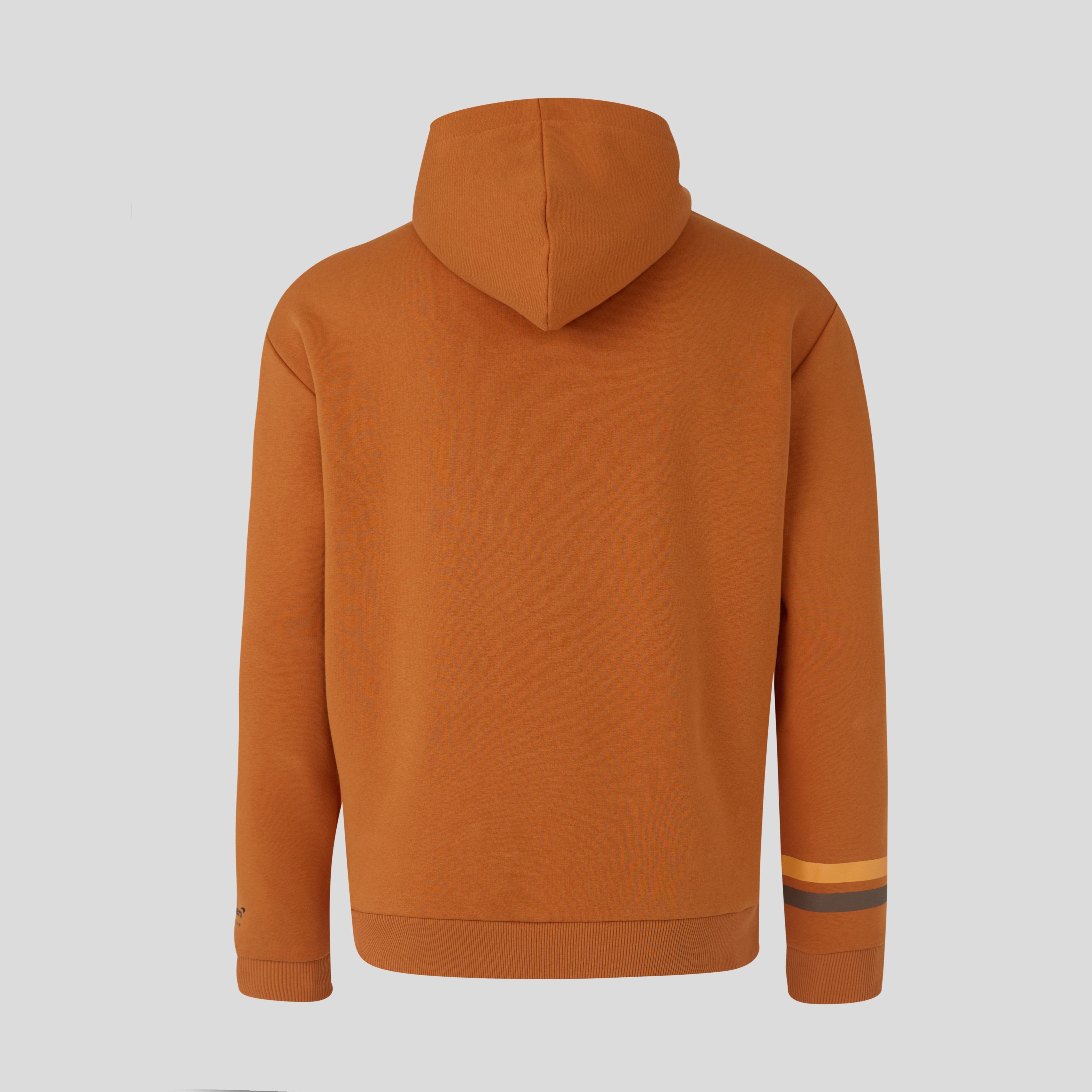 McLaren Racing F1 Austin Stripe Sleeve Hoodie Unisex - Burnt Orange
