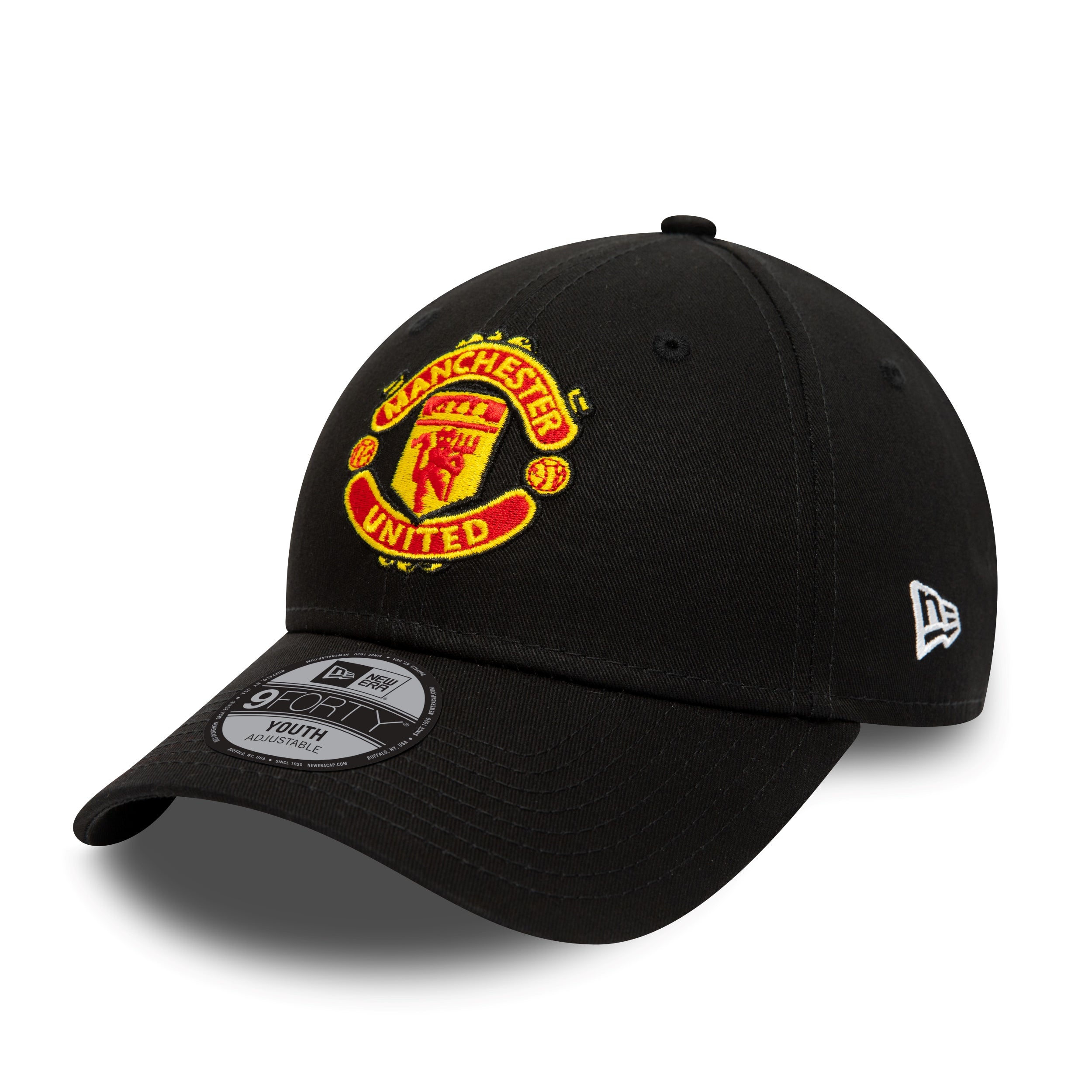 Manchester United Core 9Forty Cap Kids - Black