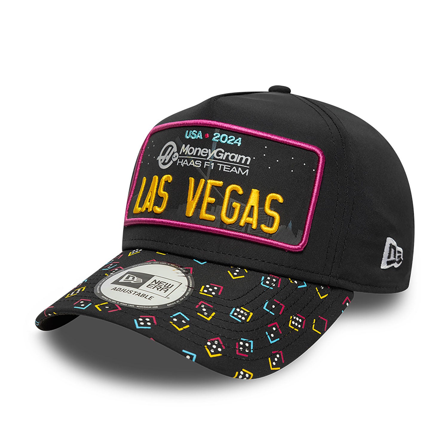 Haas F1 Las Vegas Trucker Cap Adults - Black