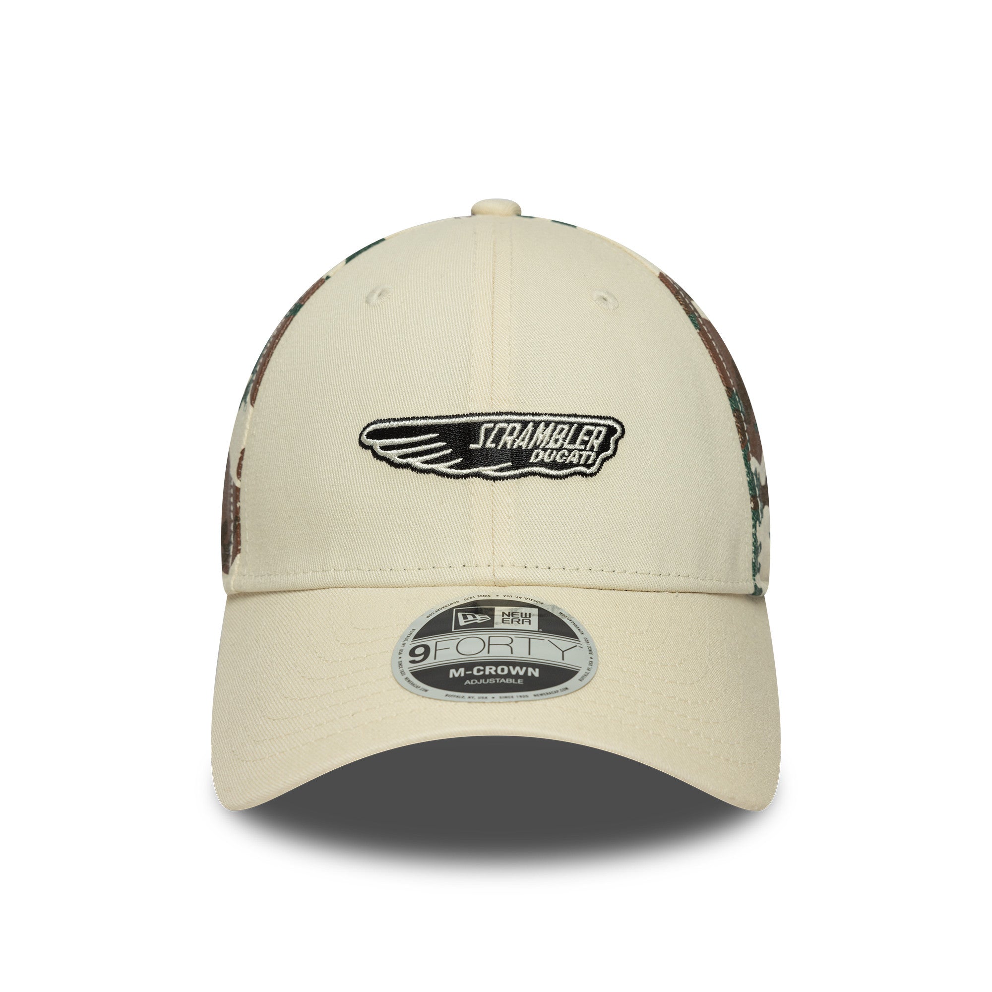 Ducati Scrambler 9Twenty Cap Adults - Light Cream