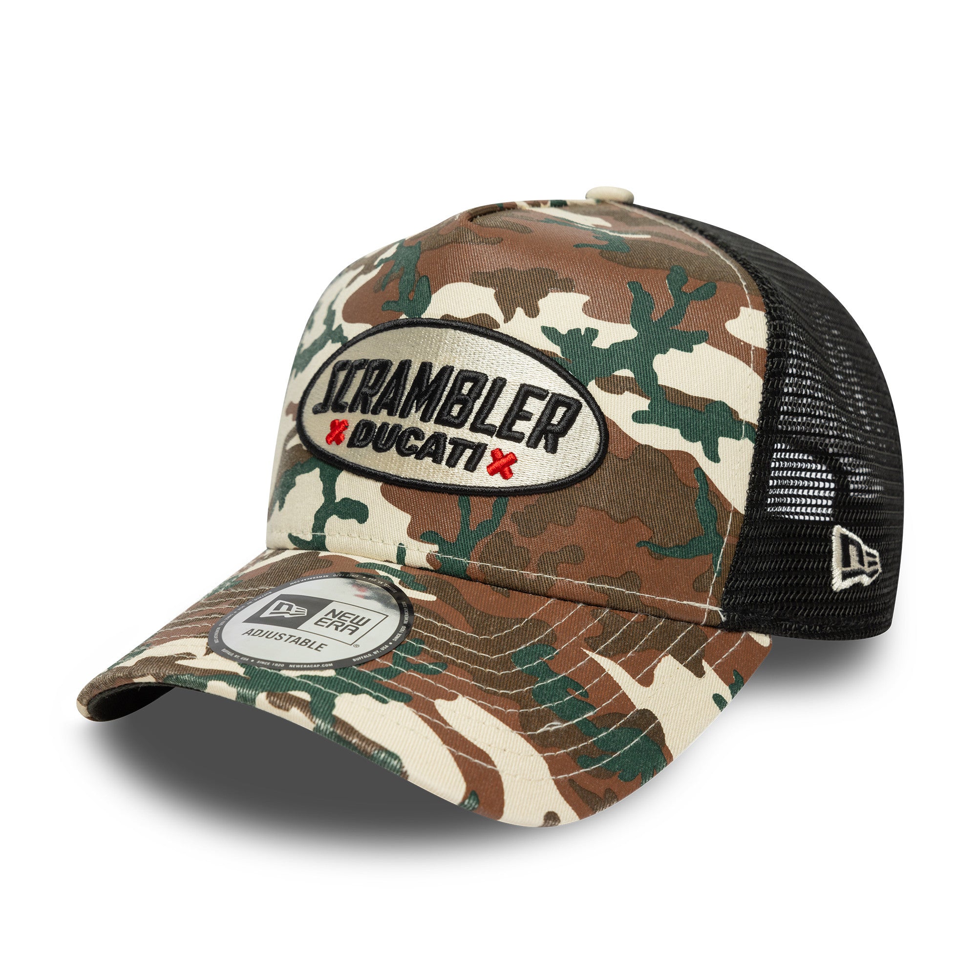 Ducati Scrambler Trucker Cap Adults - Camo