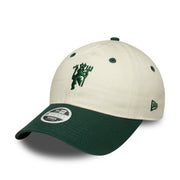 Manchester United Contrast Wmns 9Twenty Cap Adults - Ivory/Dark Green