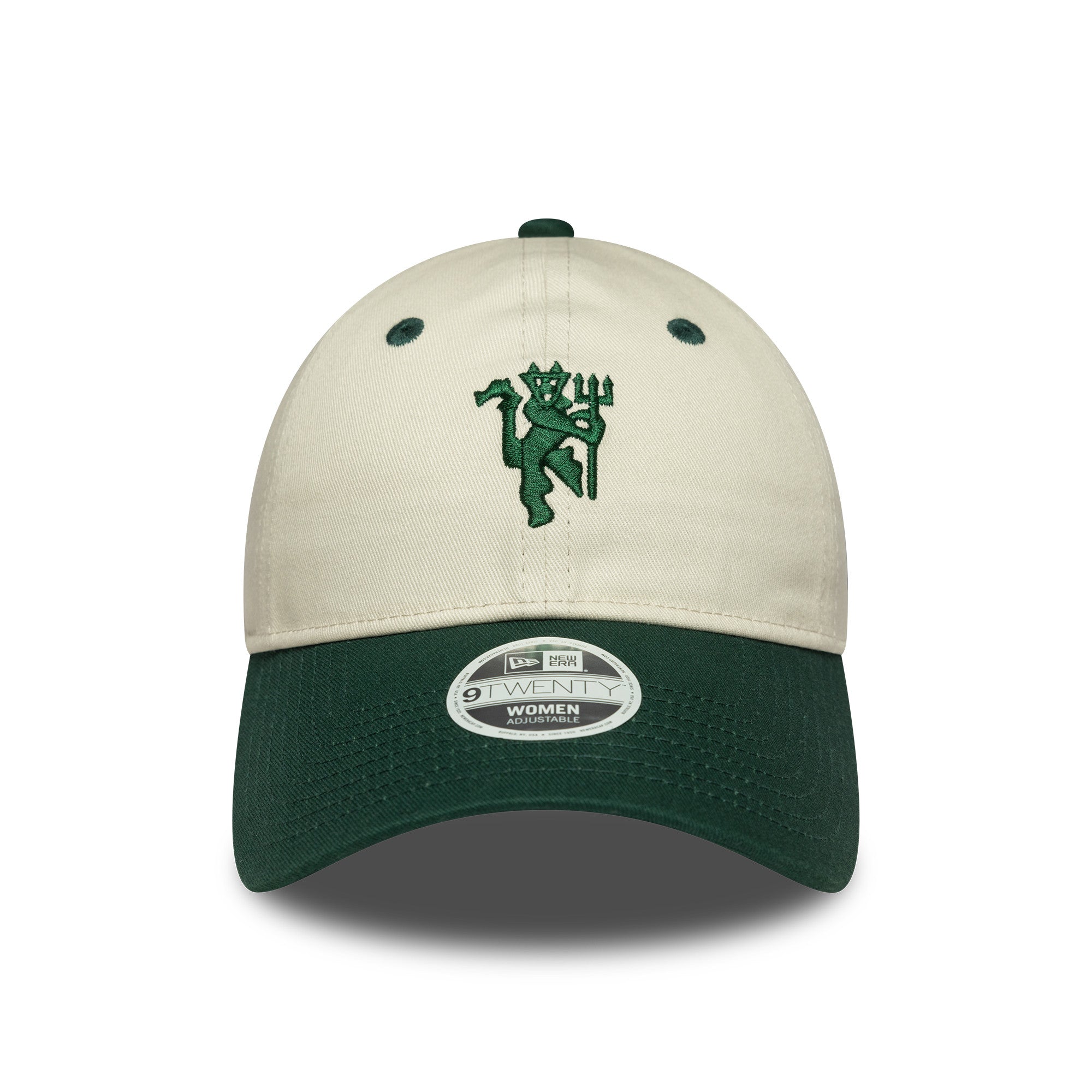 Manchester United Contrast Wmns 9Twenty Cap Adults - Ivory/Dark Green