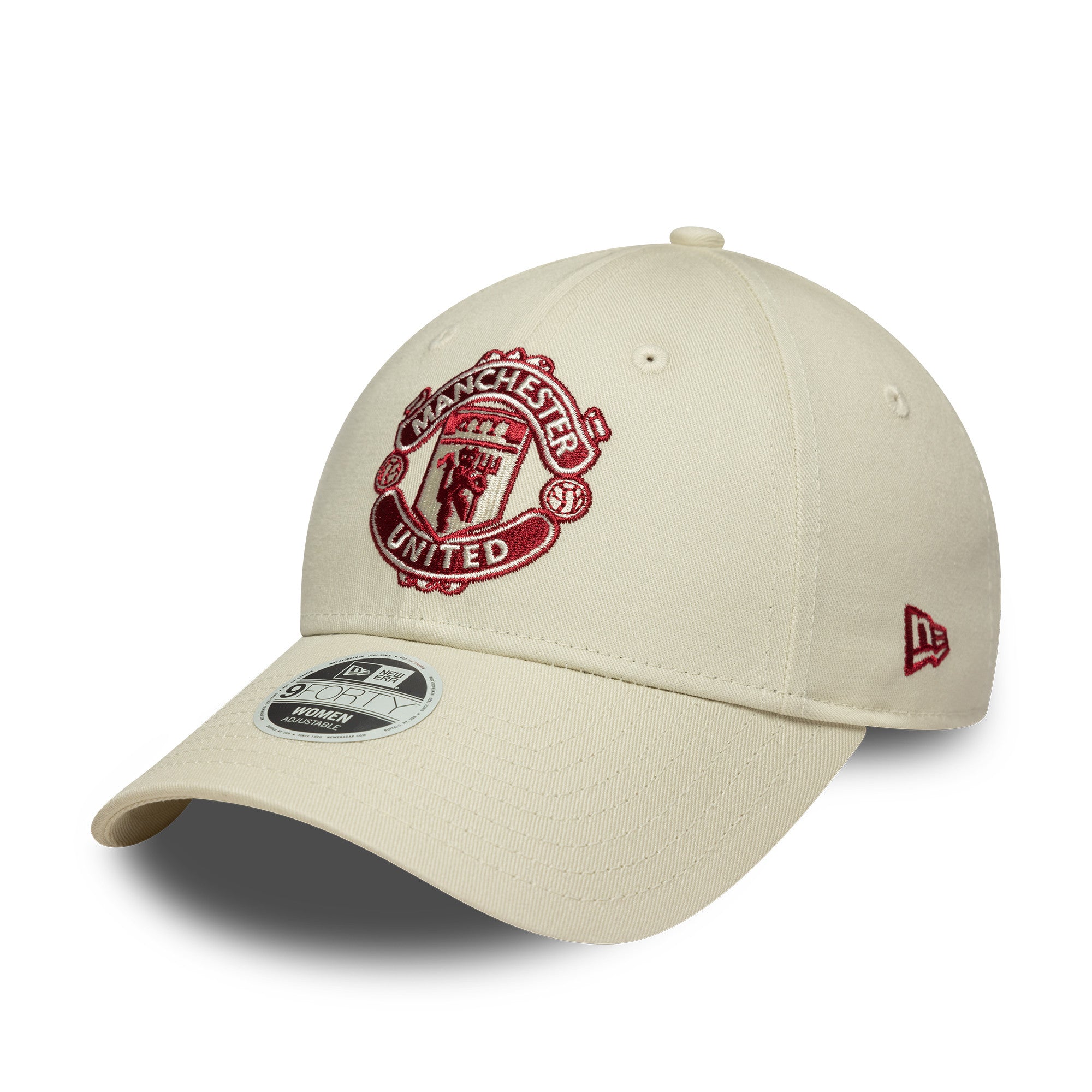 Manchester United Seasonal Wmns 9Forty Cap Adults - Ivory