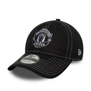 Manchester United Contrast Stitch 9Twenty Cap Adults - Black