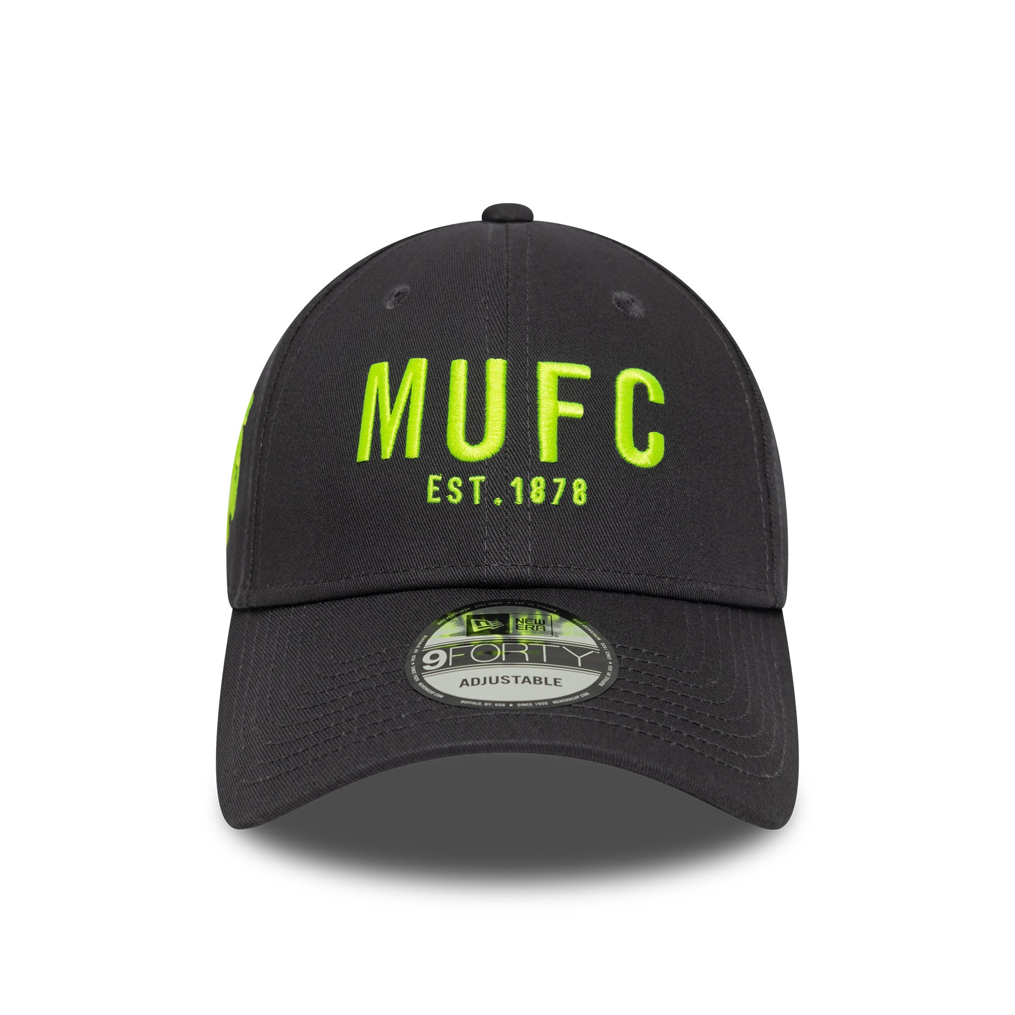 Manchester United Seasonal 9Forty Cap Adults - Dark Grey/Bright Yellow