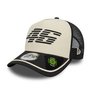 VR46 Recycled Stripe Trucker Cap Adults - Grey/Black