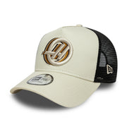 Haas F1 Seasonal 9Forty Cap Trucker Cap Adults - Ivory