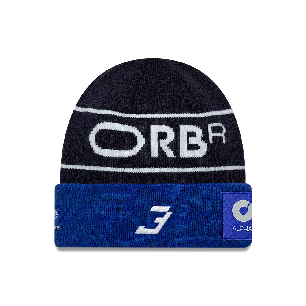 Red Bull Racing F1 Team 2026 Max Verstappen Cuff Beanie Adults - Night Sky