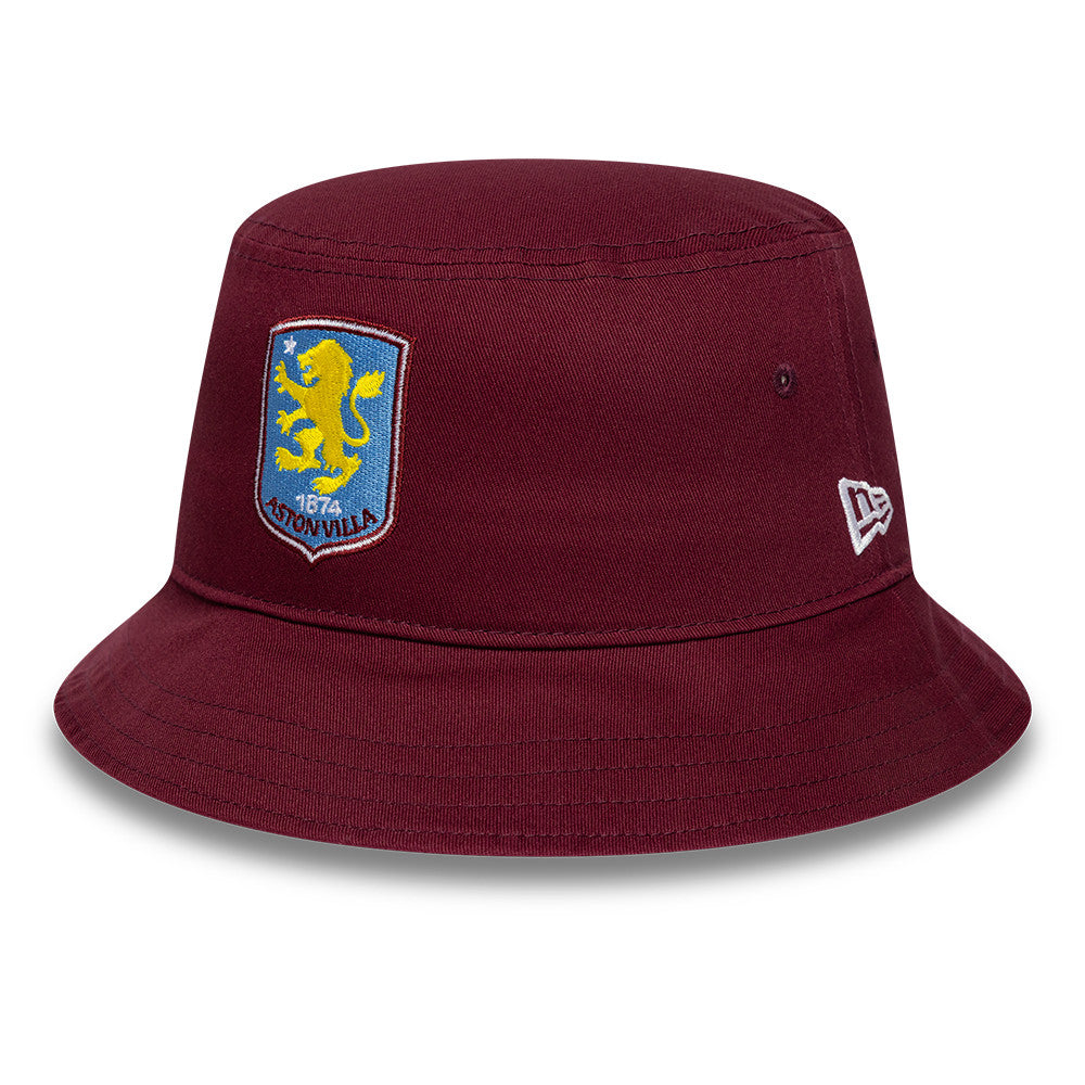 Aston Villa Core Bucket Hat Adults - Royal Maroon