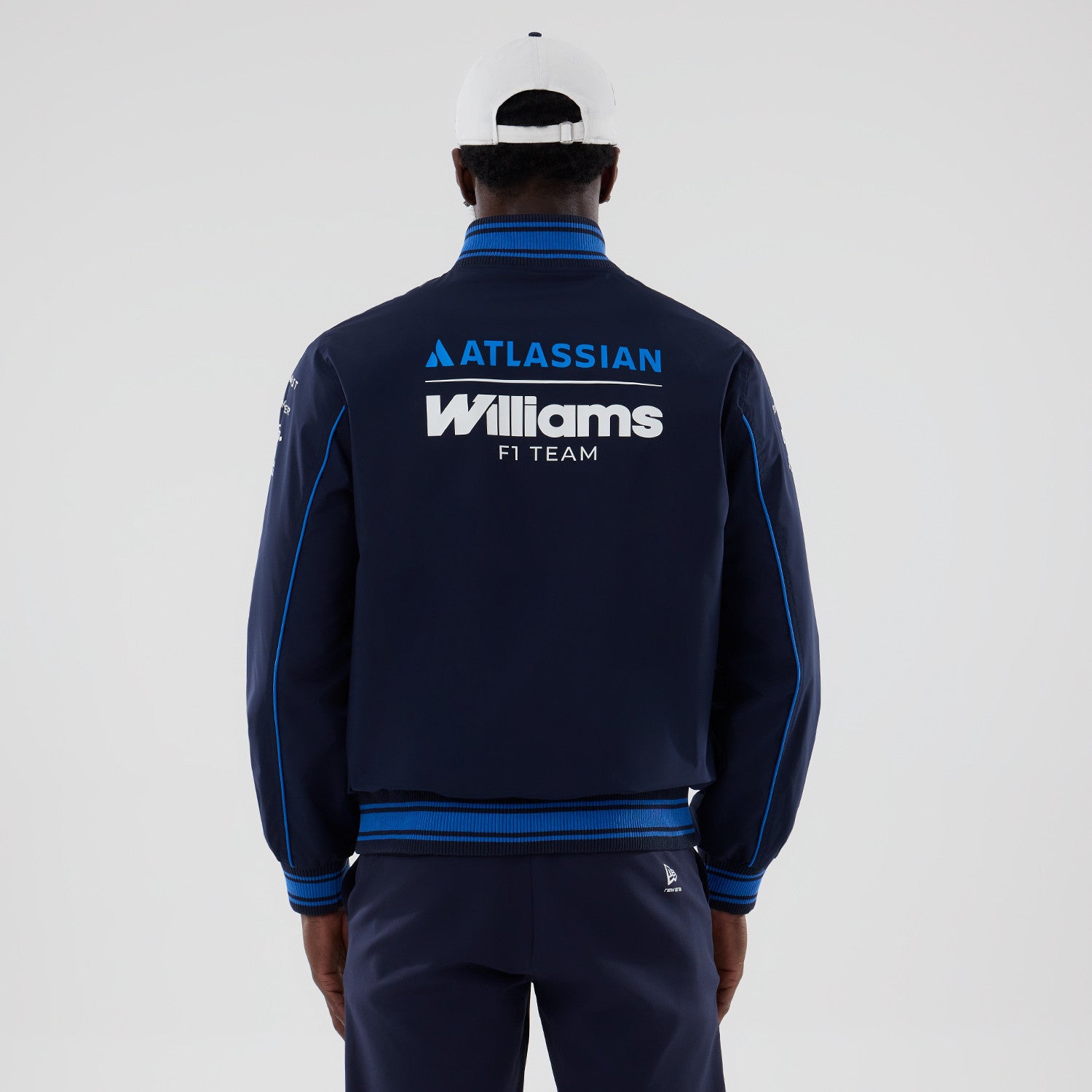 Williams F1 Team 2026 Varsity Jacket Mens - Night Shift Navy