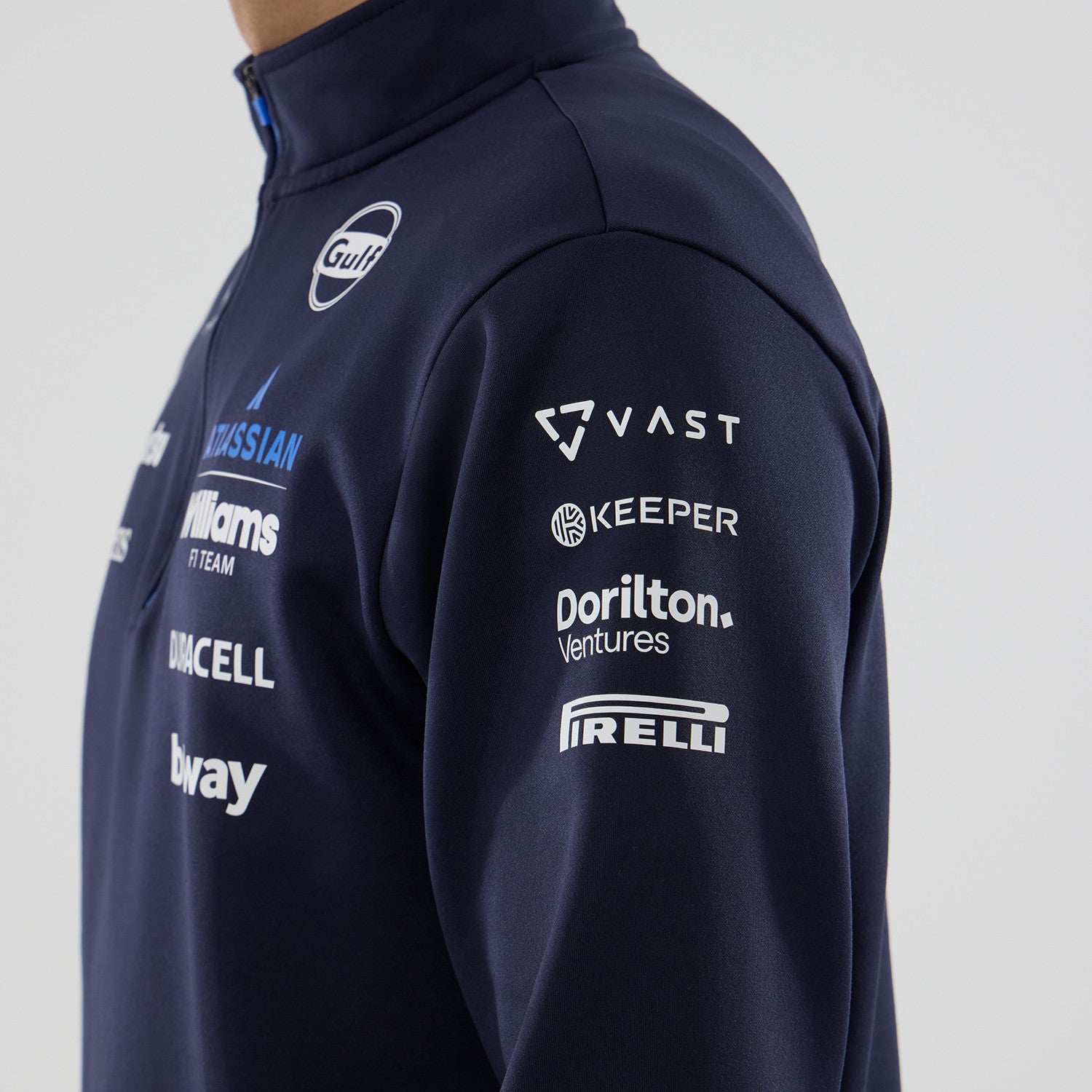 Williams F1 Team 2026 Mid Layer Mens - Night Shift Navy | TheRaceWorks