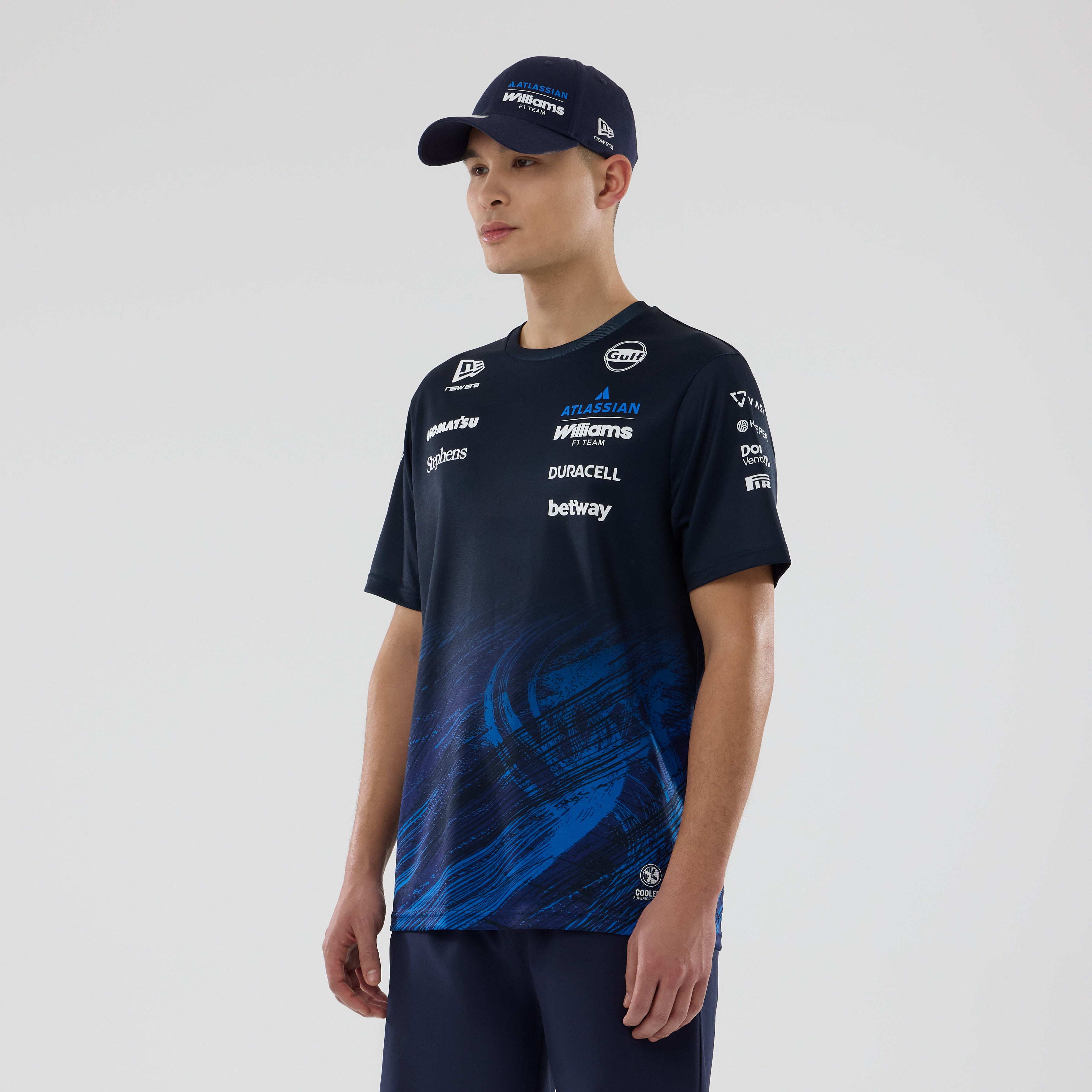 Williams F1 Team 2026 Tech Tee Mens - Navy