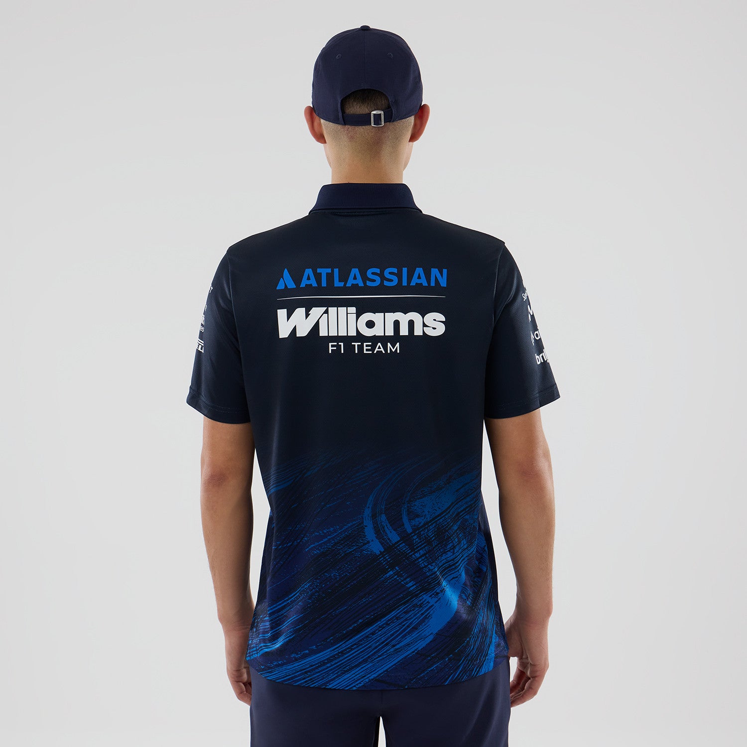 Williams F1 Team 2026 Tech Polo Mens - Night Shift Navy | TheRaceWorks