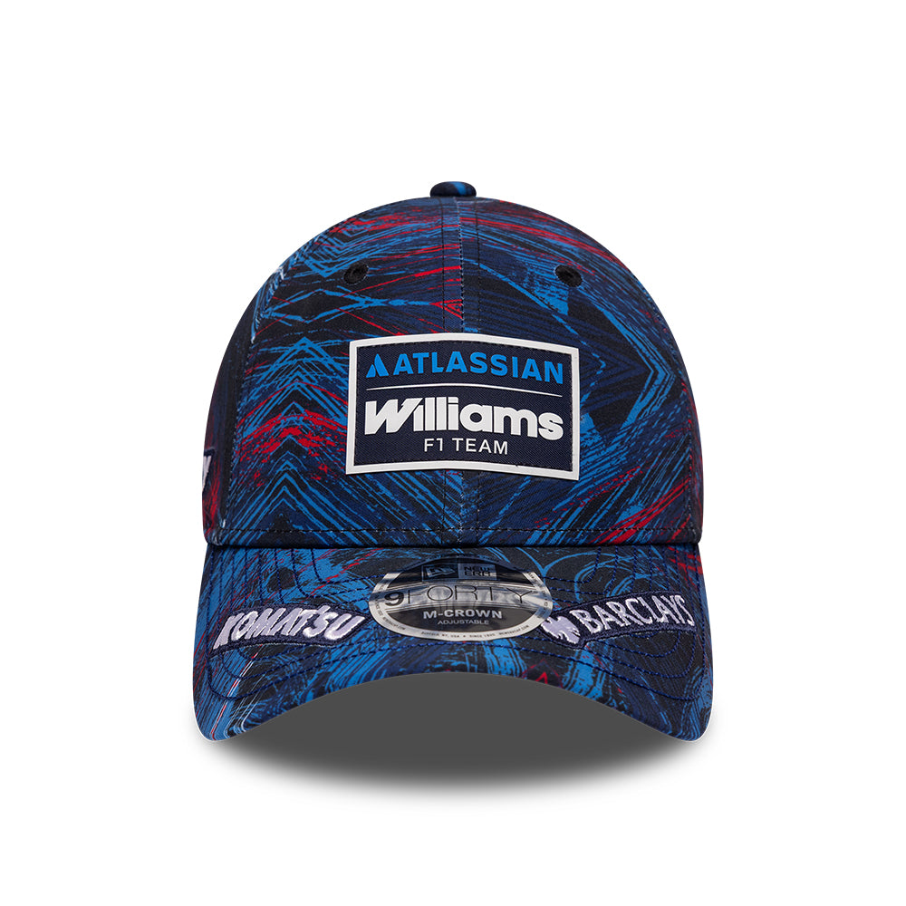 Williams F1 Team 2026 Silverstone 9Forty Cap M-Crown Adults - Night Shift Navy