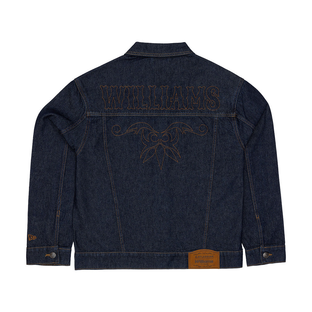 Williams F1 Austin Denim Jacket Adults - Indigo