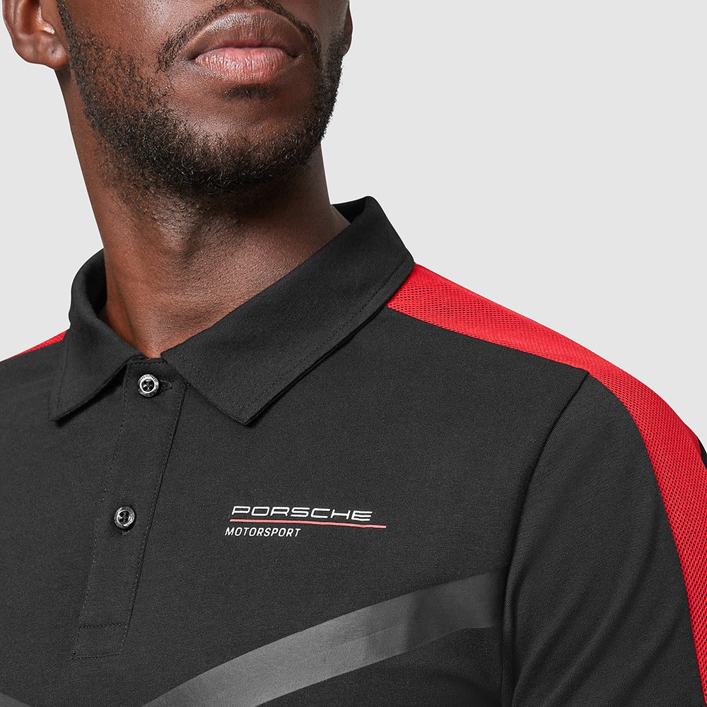 Porsche Motorsport Polo ブラック PUMA Porsche Motorsport Men's Team Polo - Black - Size: S