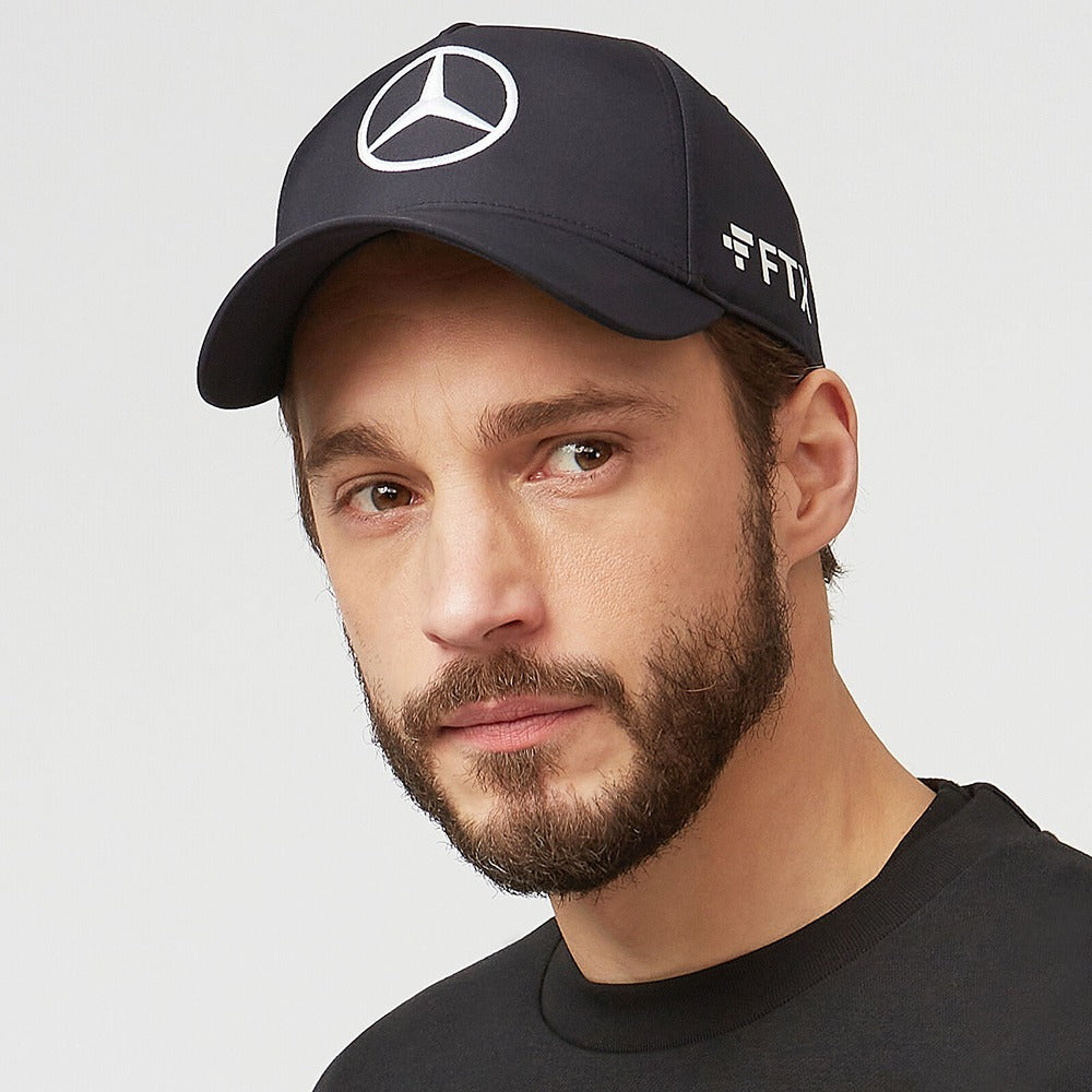 Mercedes AMG Petronas F1 2022 Team George Driver Baseball Cap - Black