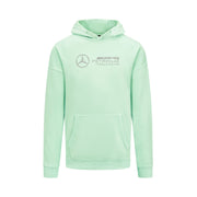 Mercedes AMG Petronas F1 Retro Hoody Mens - Mint