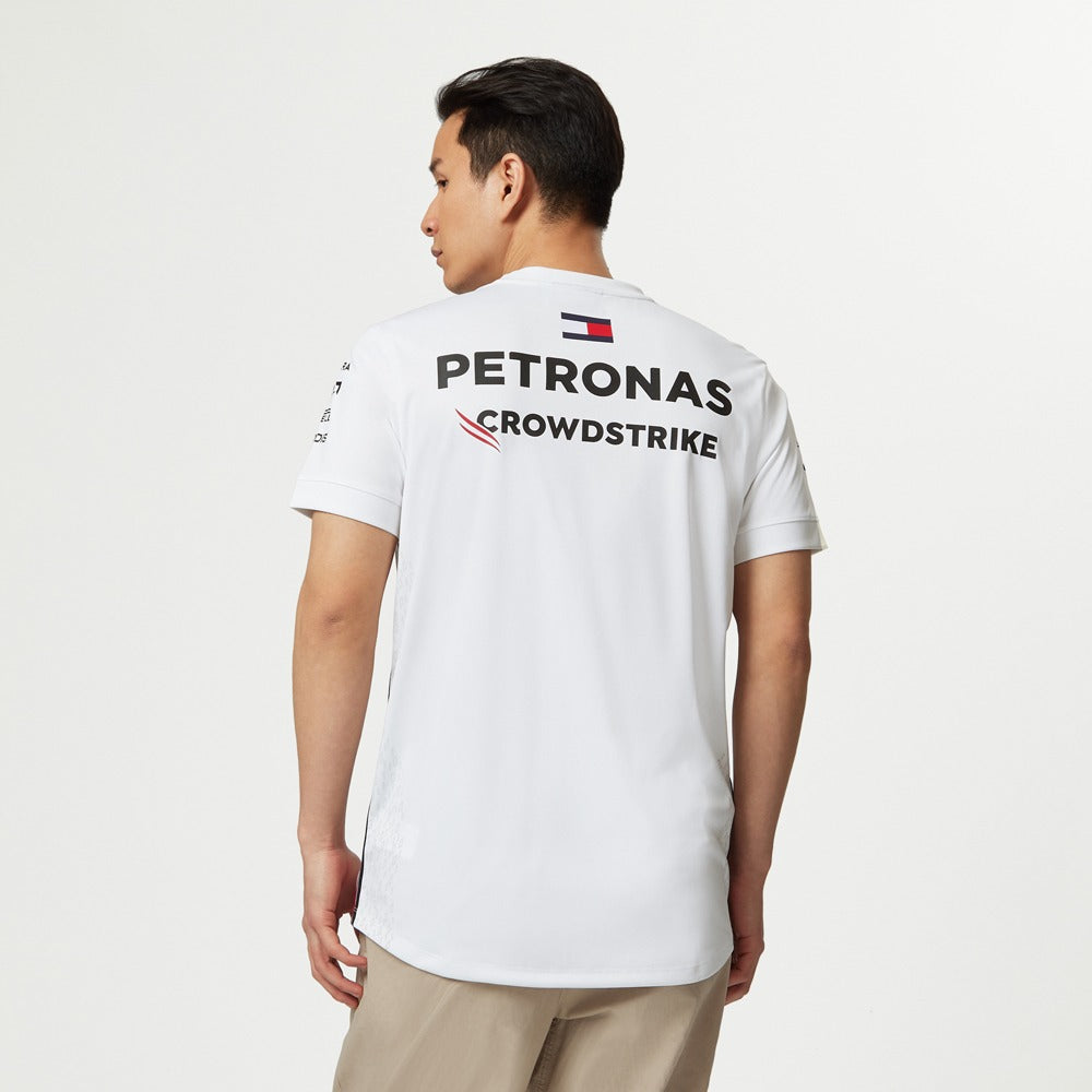 Mercedes AMG Petronas F1 2023 Team Driver Tee Mens - White