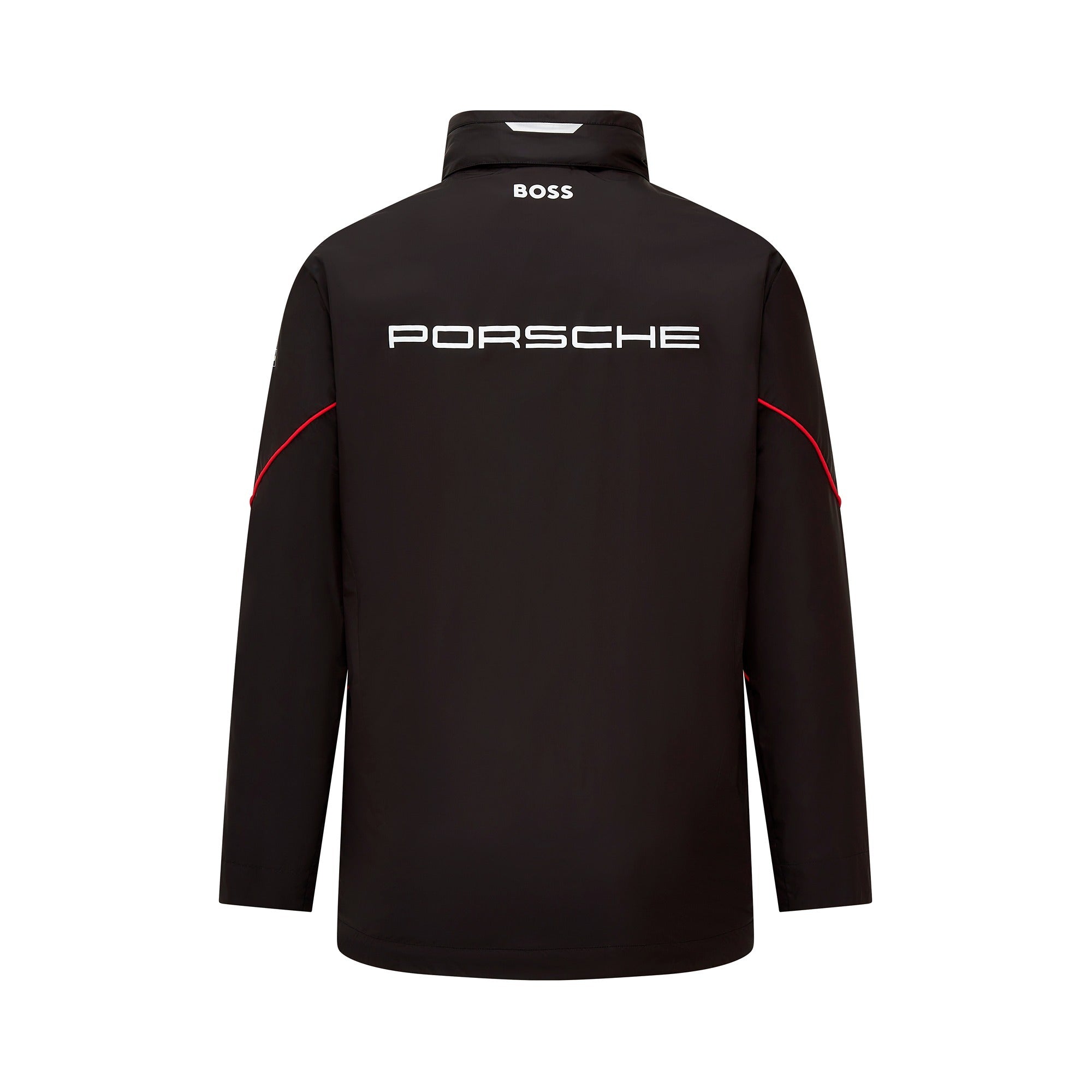 Porsche Team Rain Jacket Mens - Black | TheRaceWorks