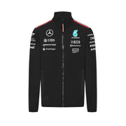Mercedes AMG Petronas F1 Team 2024 Softshell Jacket Mens - Black