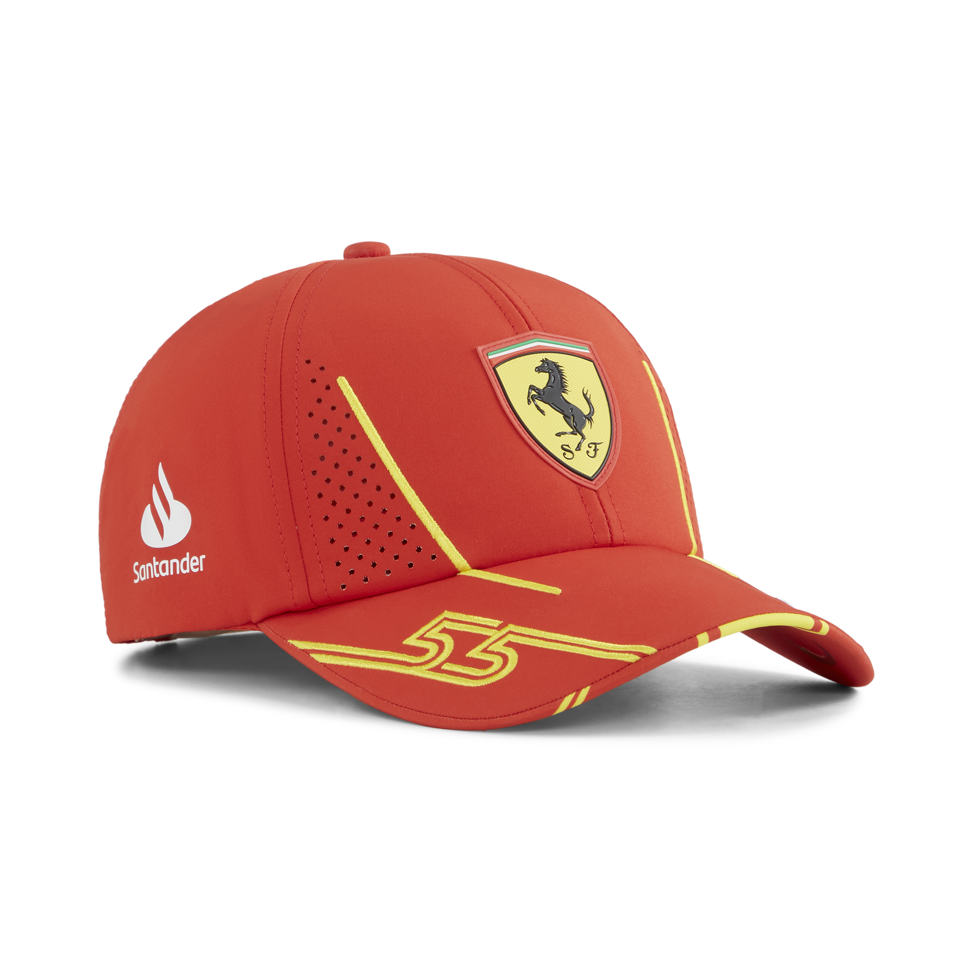 Scuderia Ferrari F1 Team 2024 Sainz Baseball Cap Unisex - Burnt Red