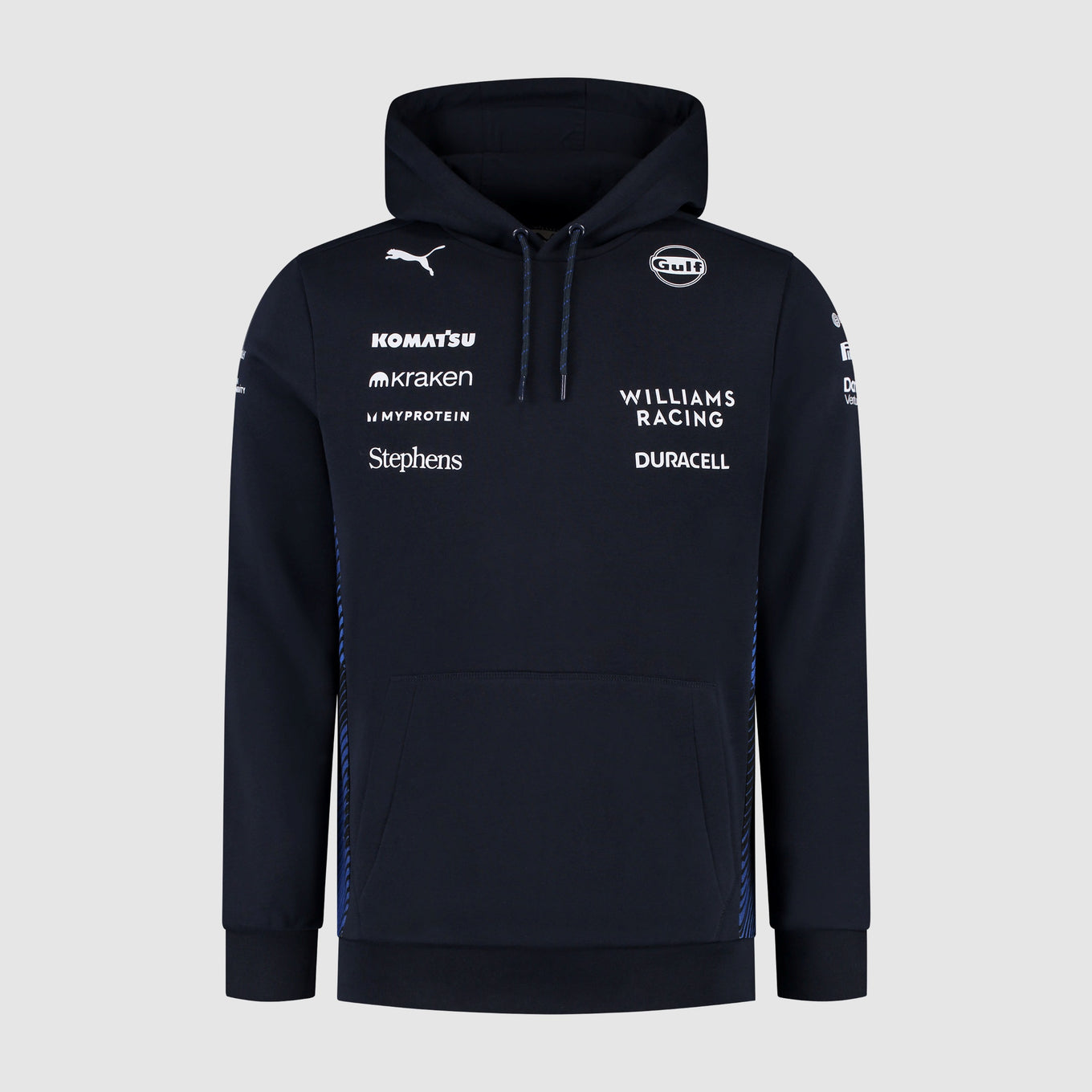 Williams Racing F1 Team 2025 Hoodie Mens - Navy