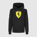 Scuderia Ferrari F1 Large Shield Hoodie Kids - Black