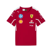 Scuderia Ferrari F1 Team 2025 Tee Mens - Dark Cherry