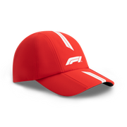F1 Racing Line Baseball Cap Unisex - Hot Red